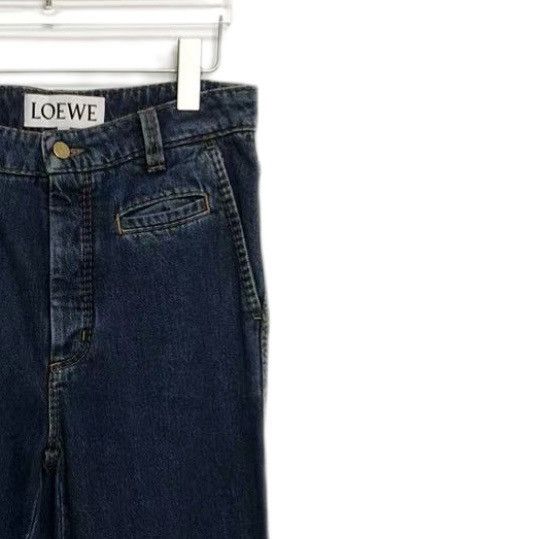Loewe Loewe Blue Straight-Leg Casual Denim Pants K26WX Size 24" / US 00 / IT 34 - 3 Thumbnail