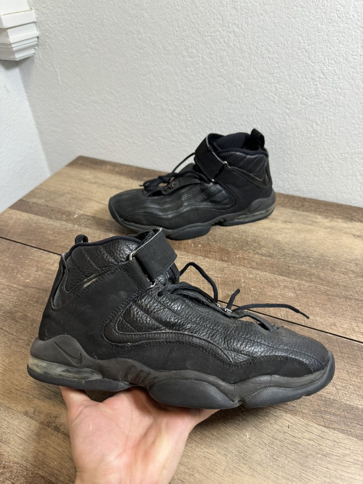 Nike Vintage Nike 312455-002 Air Penny 4 Black Lace-Up Men's 10.5 Size US 10.5 / EU 43-44 - 1 Thumbnail