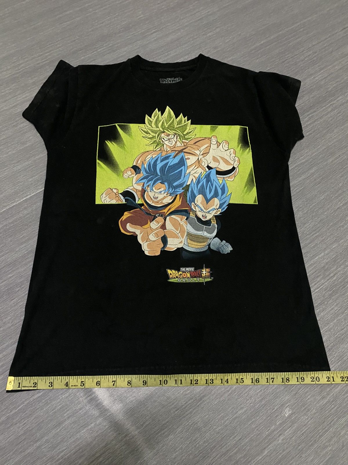 Anime Dragon Ball Super Broly The Movie Promo Shirt Size US M / EU 48-50 / 2 - 8 Thumbnail