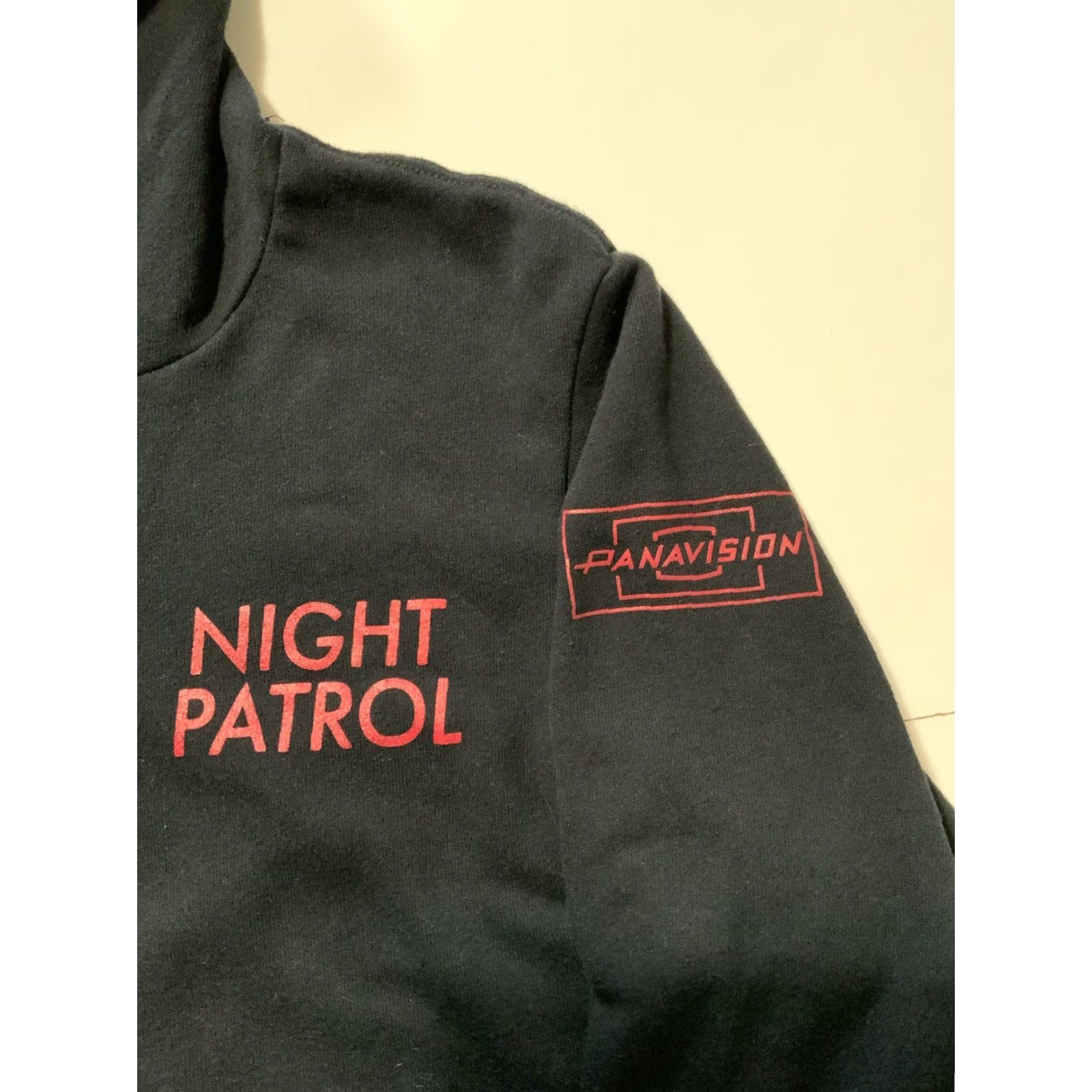 Vintage VINTAGE Panavision Night Patrol ACAV Skull Iron Cross Horror Film Movie Crew Hoodie Sz.S Black Pullover Mens Skull Graphic 90s Size US S / EU 44-46 / 1 - 5 Thumbnail