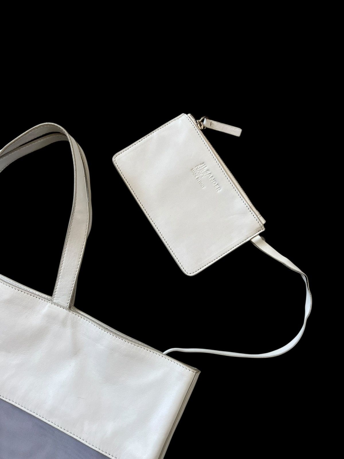 Jil Sander Jill Sander Leather Mesh Tote Bag Size ONE SIZE - 2 Thumbnail
