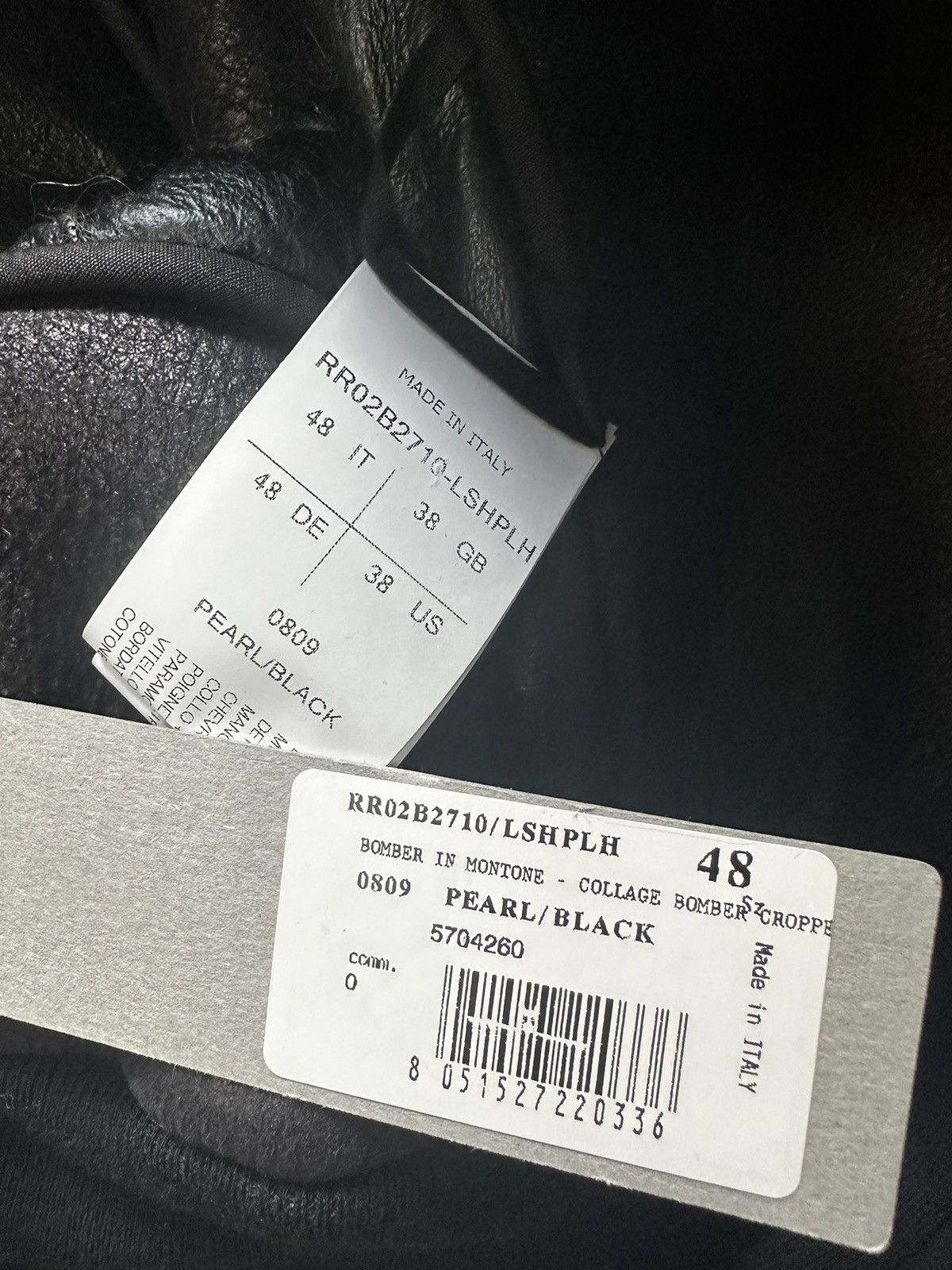 Rick Owens STROBE RUNWAY SAMPLE Size US M / EU 48-50 / 2 - 9 Thumbnail