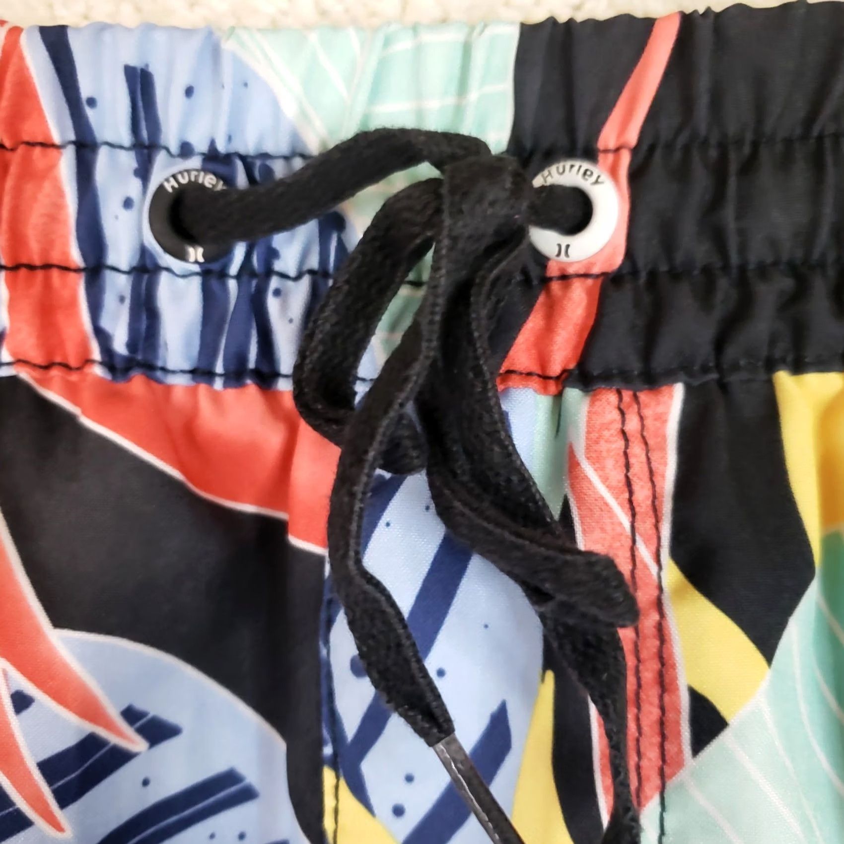 Hurley Hurley Swim Trunks Boardshorts Men's XXL Multicolor Hawaiian Tropical Floral Size US 39 - 3 Thumbnail