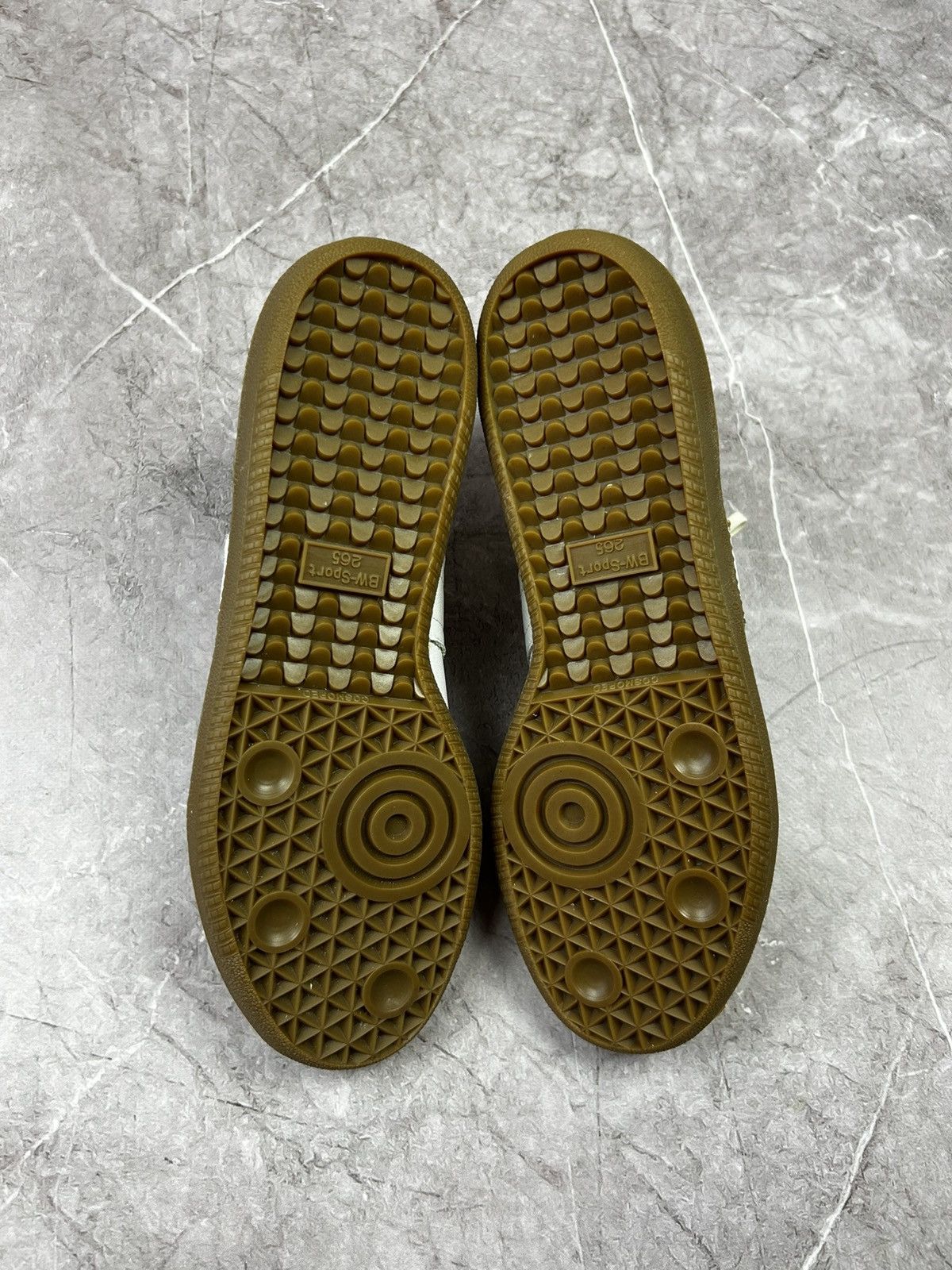 Vintage BW Sport Shoes Vintage Leather Sneakers Shoes Bundeswehr Size US 9 / EU 42 - 15 Thumbnail