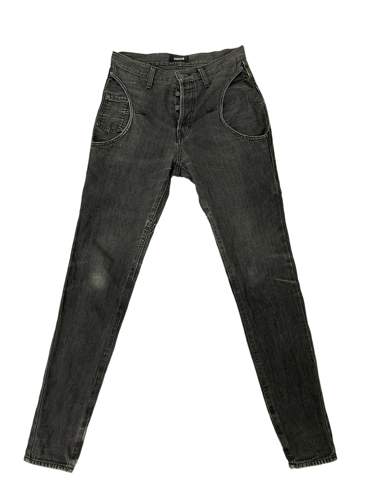 Japanese Brand Skinny Jeans Tapered Zucca Japan Denim 6🟦6 Size US 29 - 8 Thumbnail