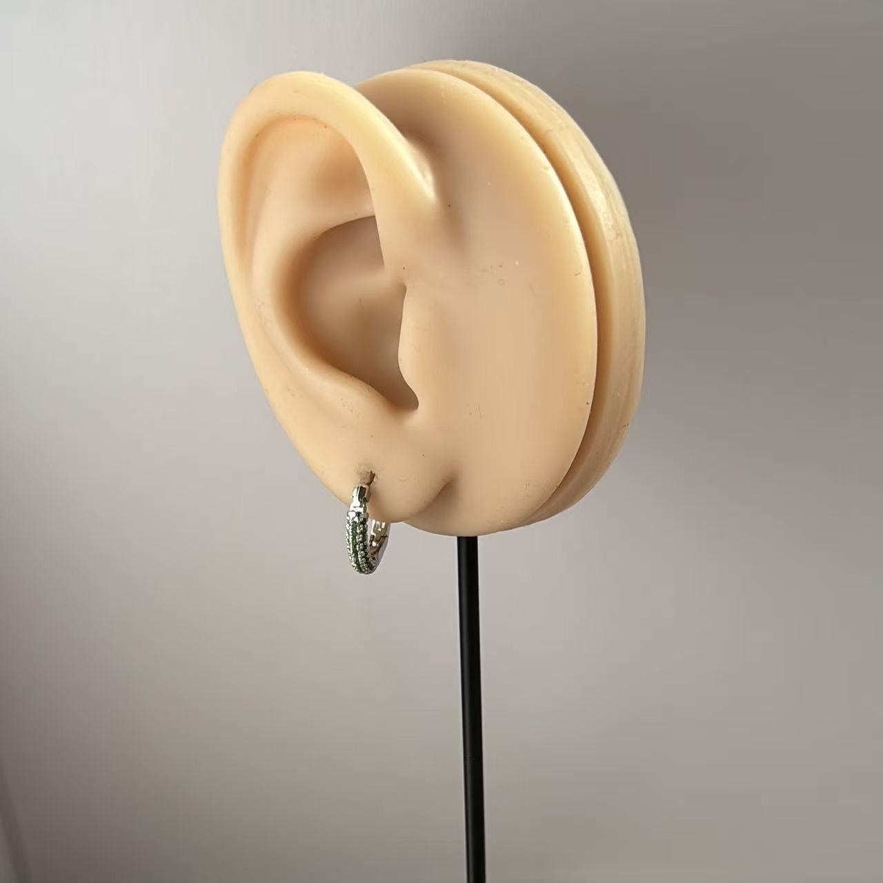 Other 14mm Small Hoop Earrings for Men Women Hip Hop Punk Unisex Size ONE SIZE - 8 Thumbnail