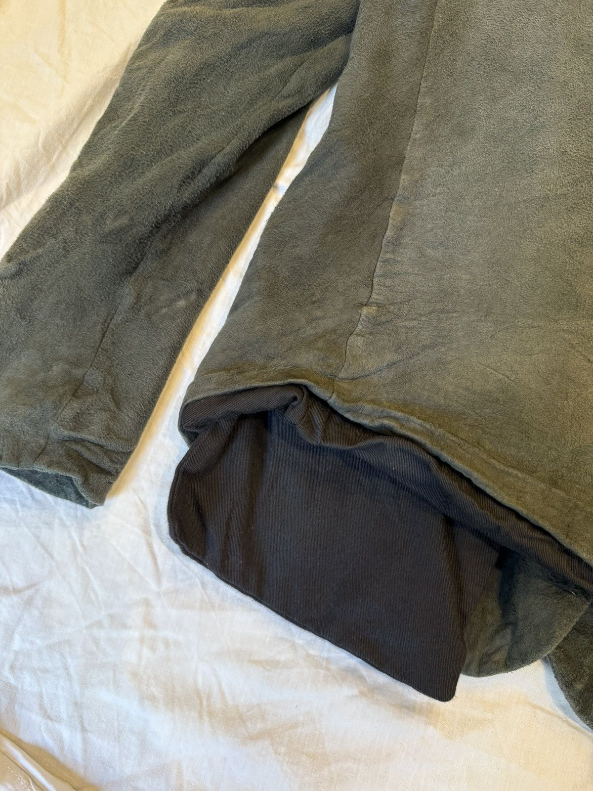 Paul Harnden Shoemakers Green chamois pocket blazer Size US L / EU 52-54 / 3 - 6 Thumbnail