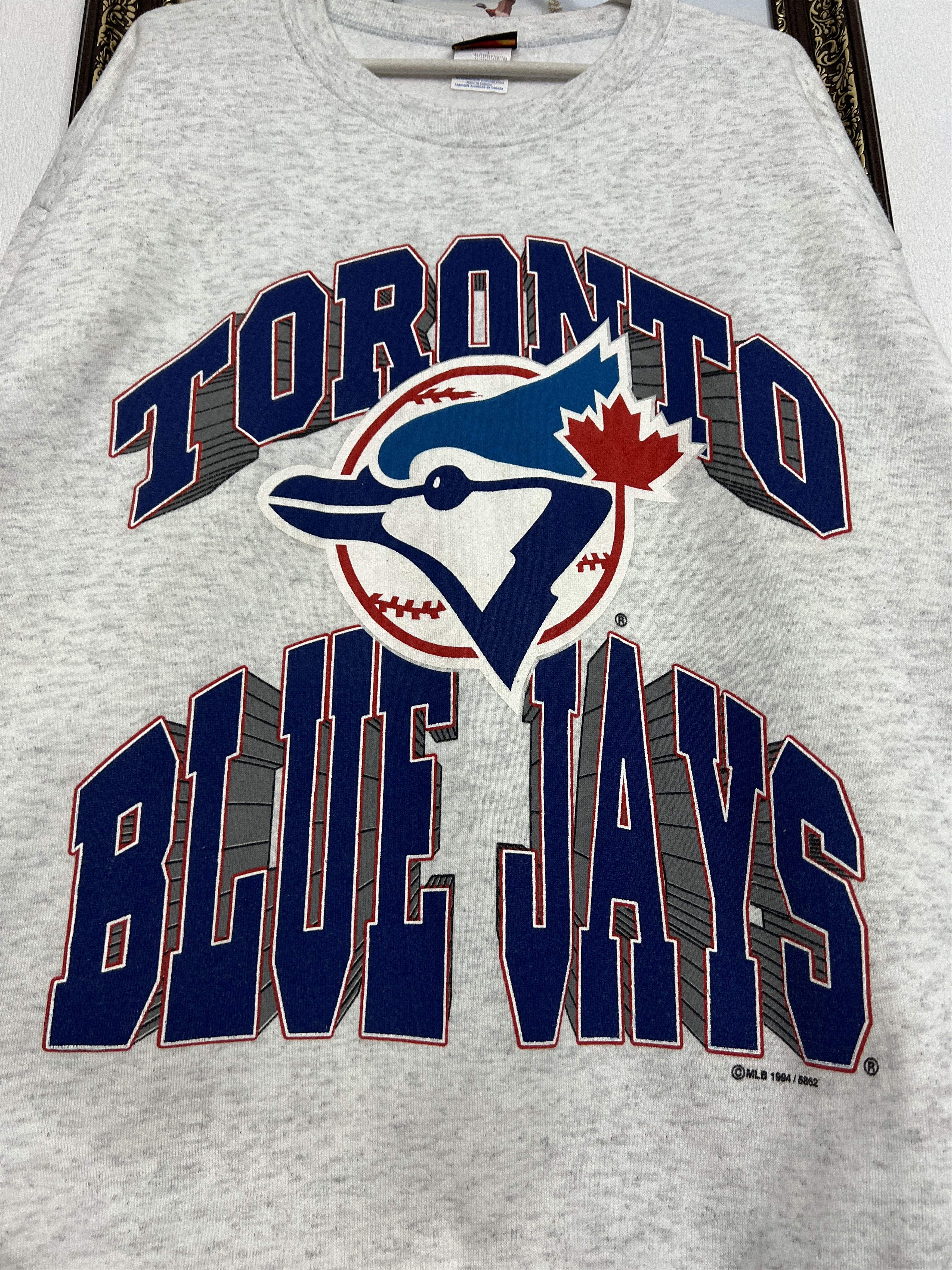 Vintage Toronto Jays Sweatshirt Over Print Crewneck Track Top Size US XXL / EU 58 / 5 - 4 Thumbnail