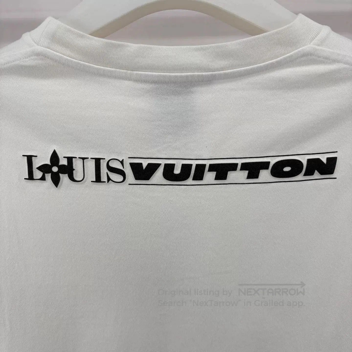 Louis Vuitton White Short Sleeve Graphic T. Size US XL / EU 56 / 4 - 4 Thumbnail