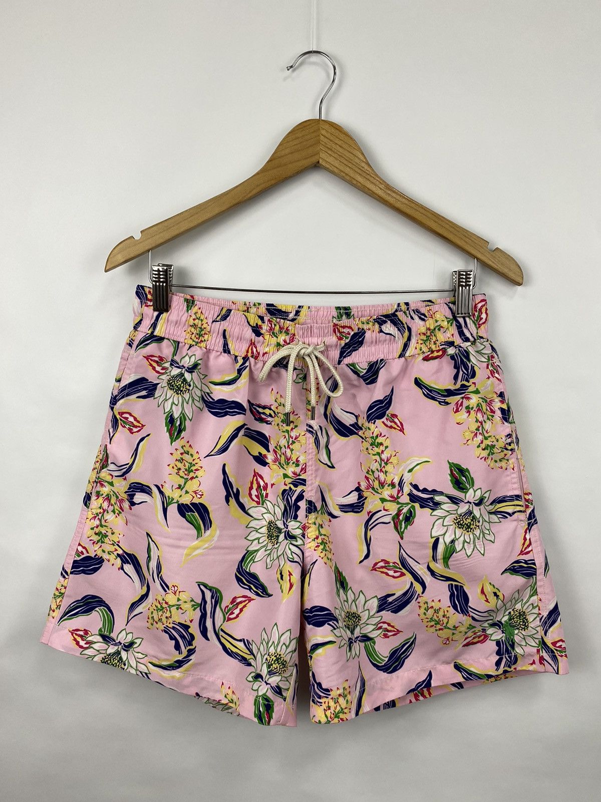 Polo Ralph Lauren 🇺🇸 Vintage Polo Ralph Lauren Hawaiian Nylon shorts casual Size US 32 / EU 48 - 2 Thumbnail