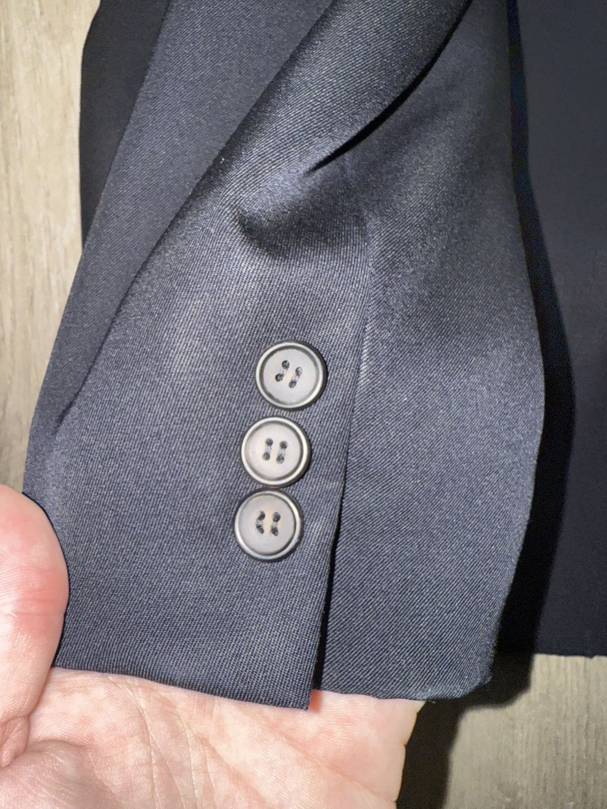 Yohji Yamamoto Yohji Yamamoto Pour Homme Vintage Blazer Navy Size US M / EU 48-50 / 2 - 4 Thumbnail