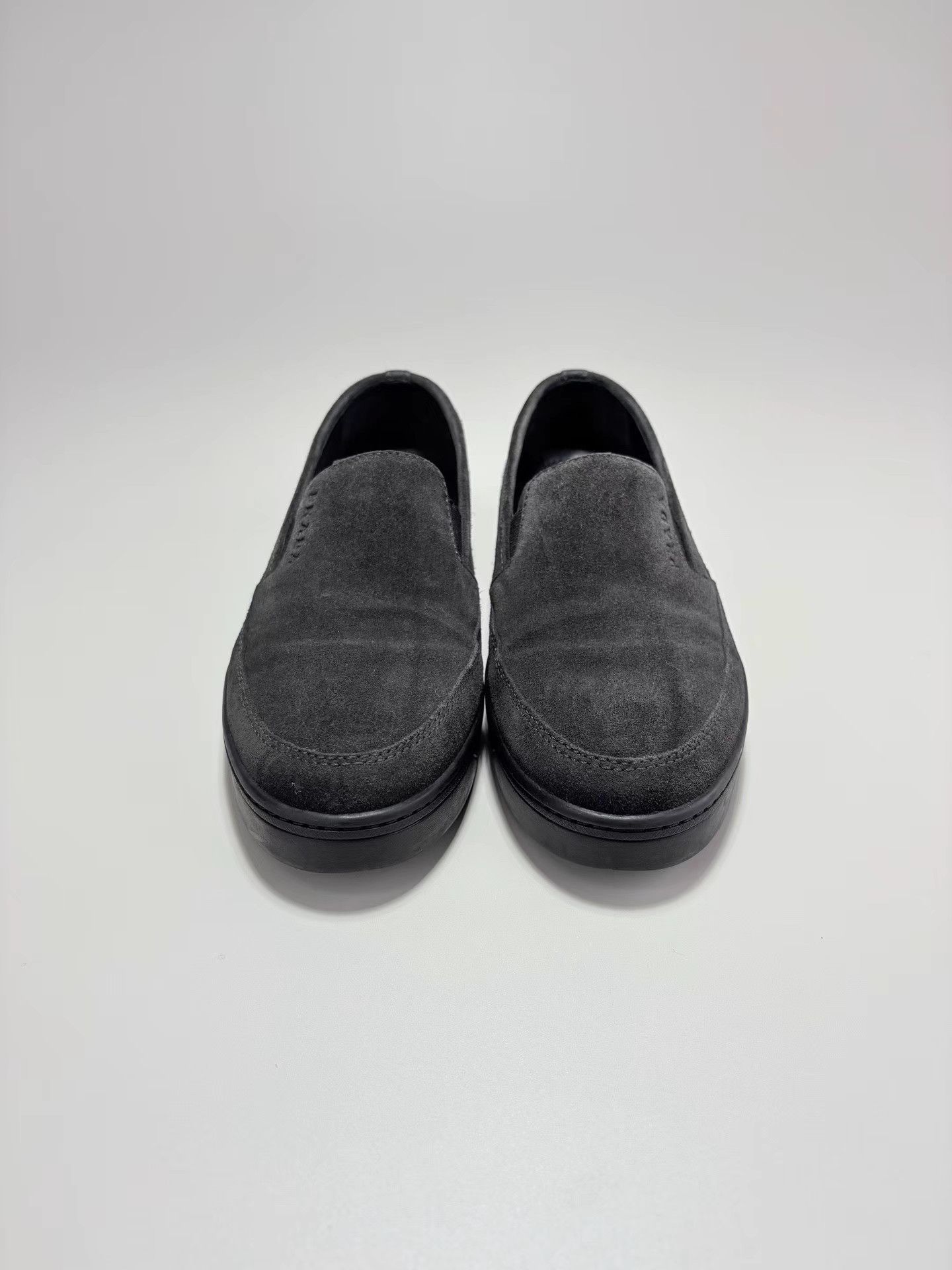 Prada PRADA Suede Slip-On Low-Top Sneakers K1 Size US 5.5 / IT 35.5 - 2 Thumbnail