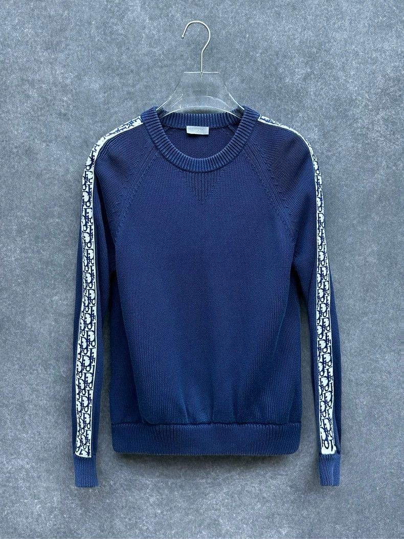 Dior Dior String-labeled full-print long-sleeved sweater Size US S / EU 44-46 / 1 - 1 Thumbnail