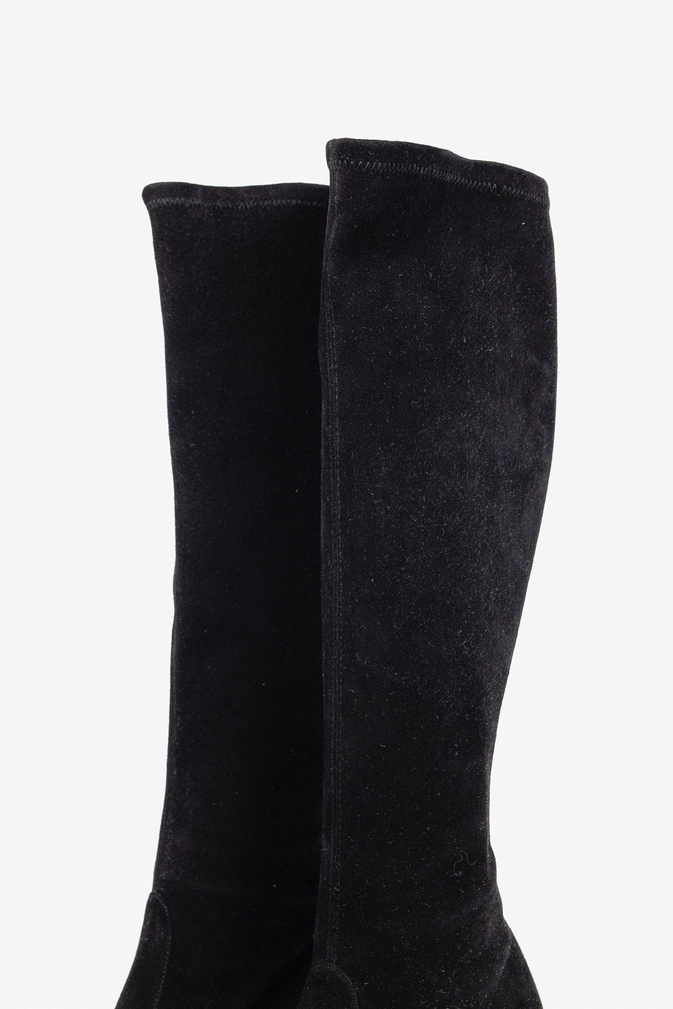 Stuart Weitzman Stuart Weitzman Giving Suede Pointed-Toe Knee-High Boots Size US 8 / IT 38 - 8 Thumbnail