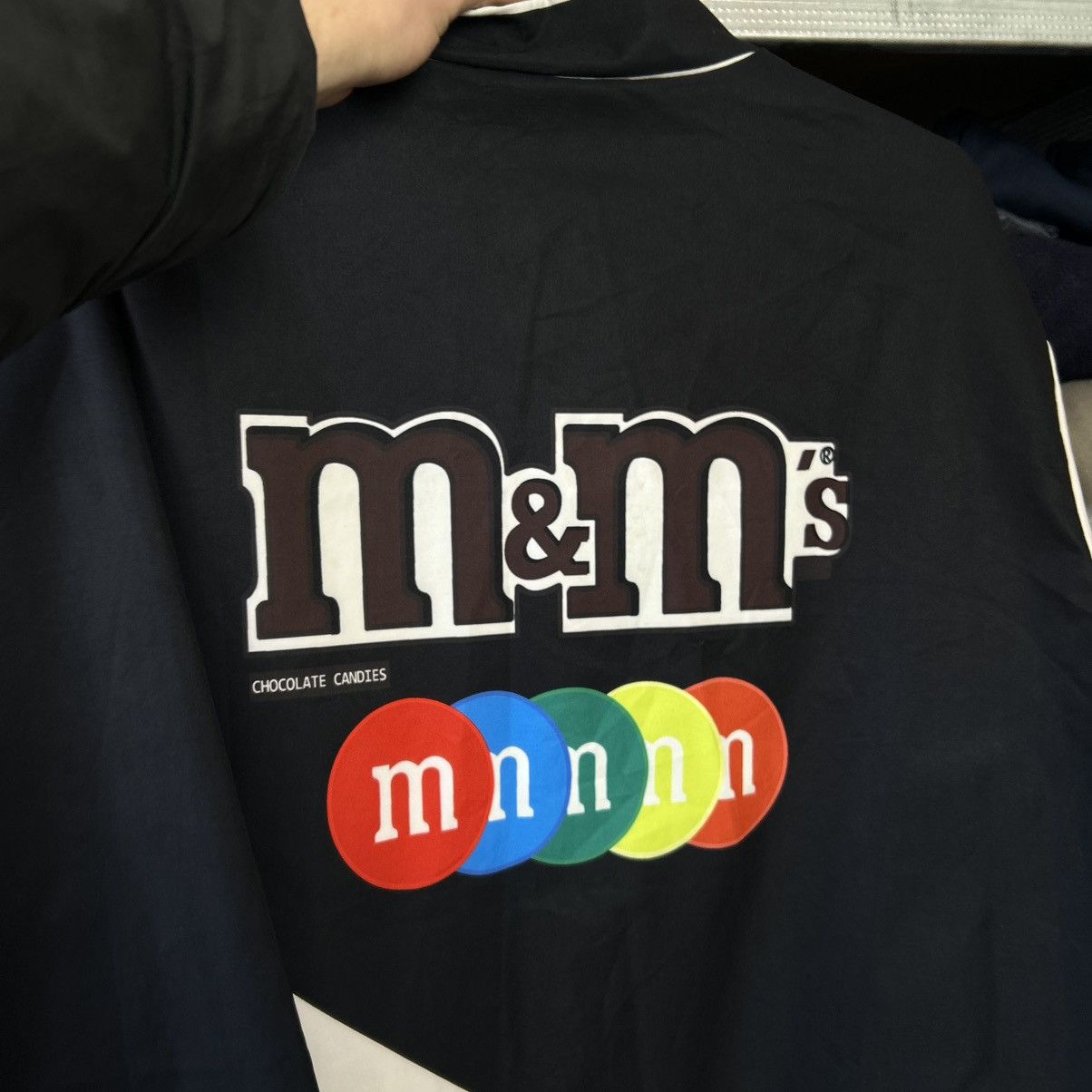 NASCAR Vintage Nascar M&Ms Racing Big logo Light jacket size L Size US L / EU 52-54 / 3 - 11 Thumbnail