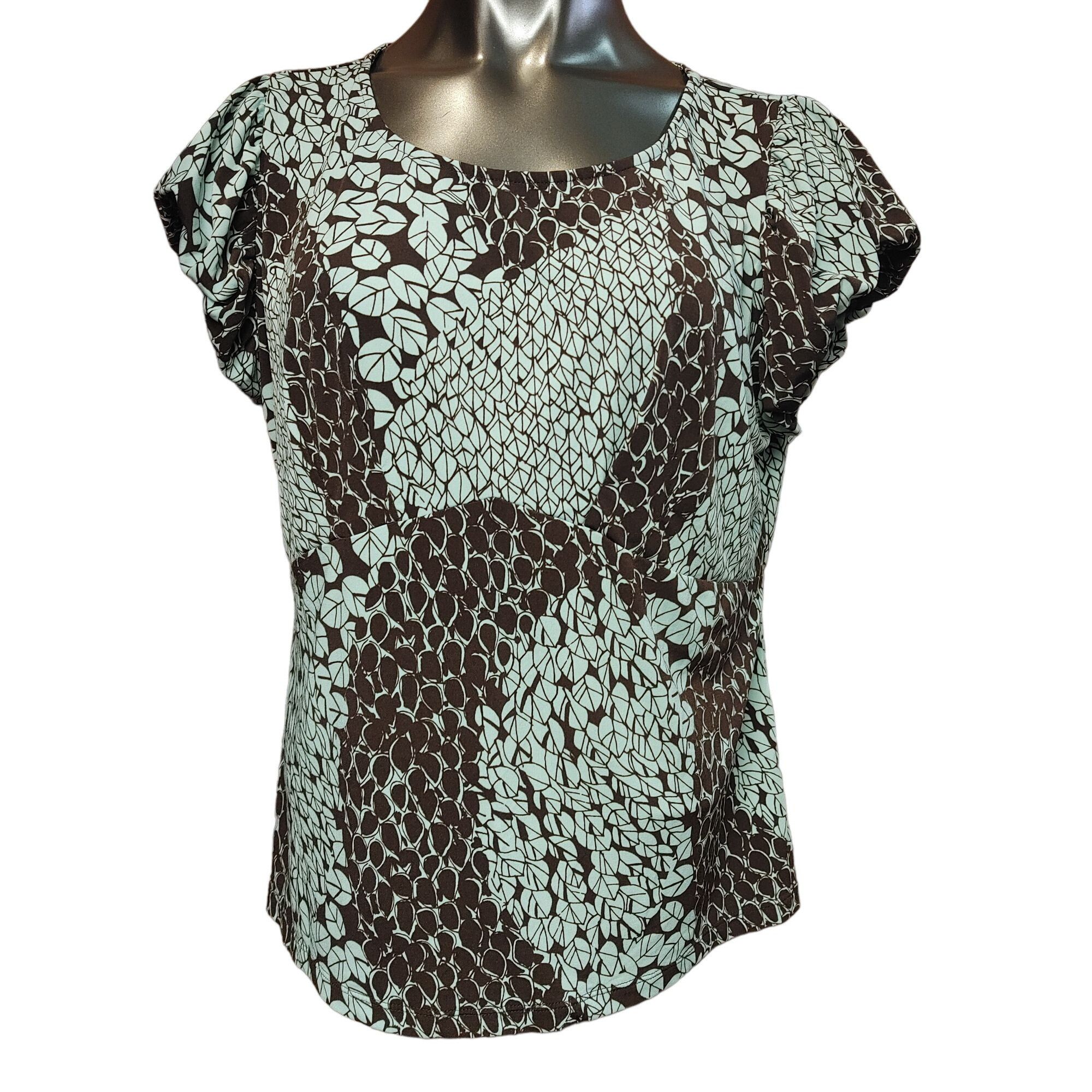 Worthington Worthington Women's Petite Stretch Brown/White Geometric Sho Size XL / US 12-14 / IT 48-50 - 1 Thumbnail
