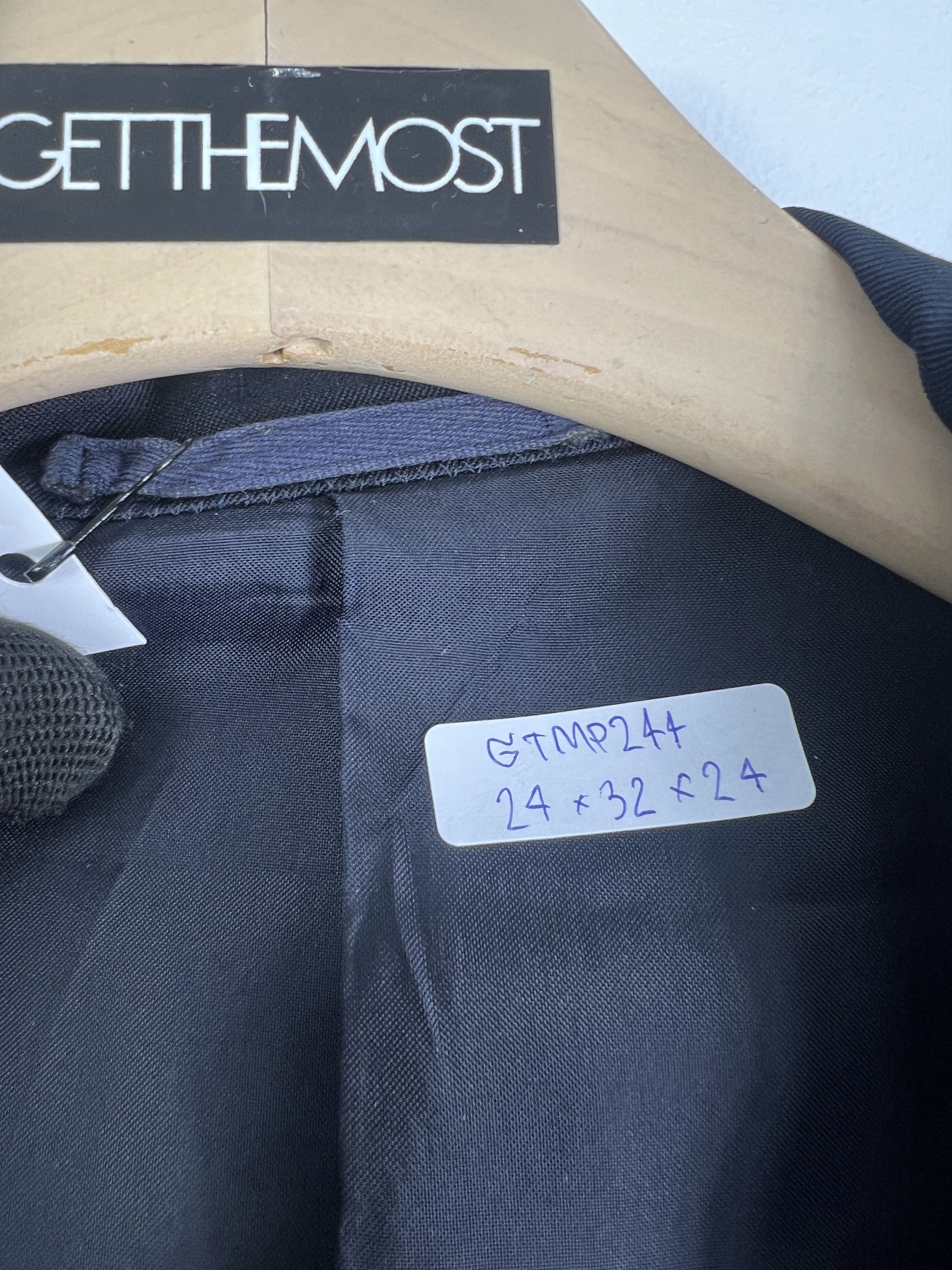 Comme des Garcons Homme Vintage AD1990 COMME des GARÇONS HOMME Blazer (L) GTMP244 Size 48R - 2 Thumbnail