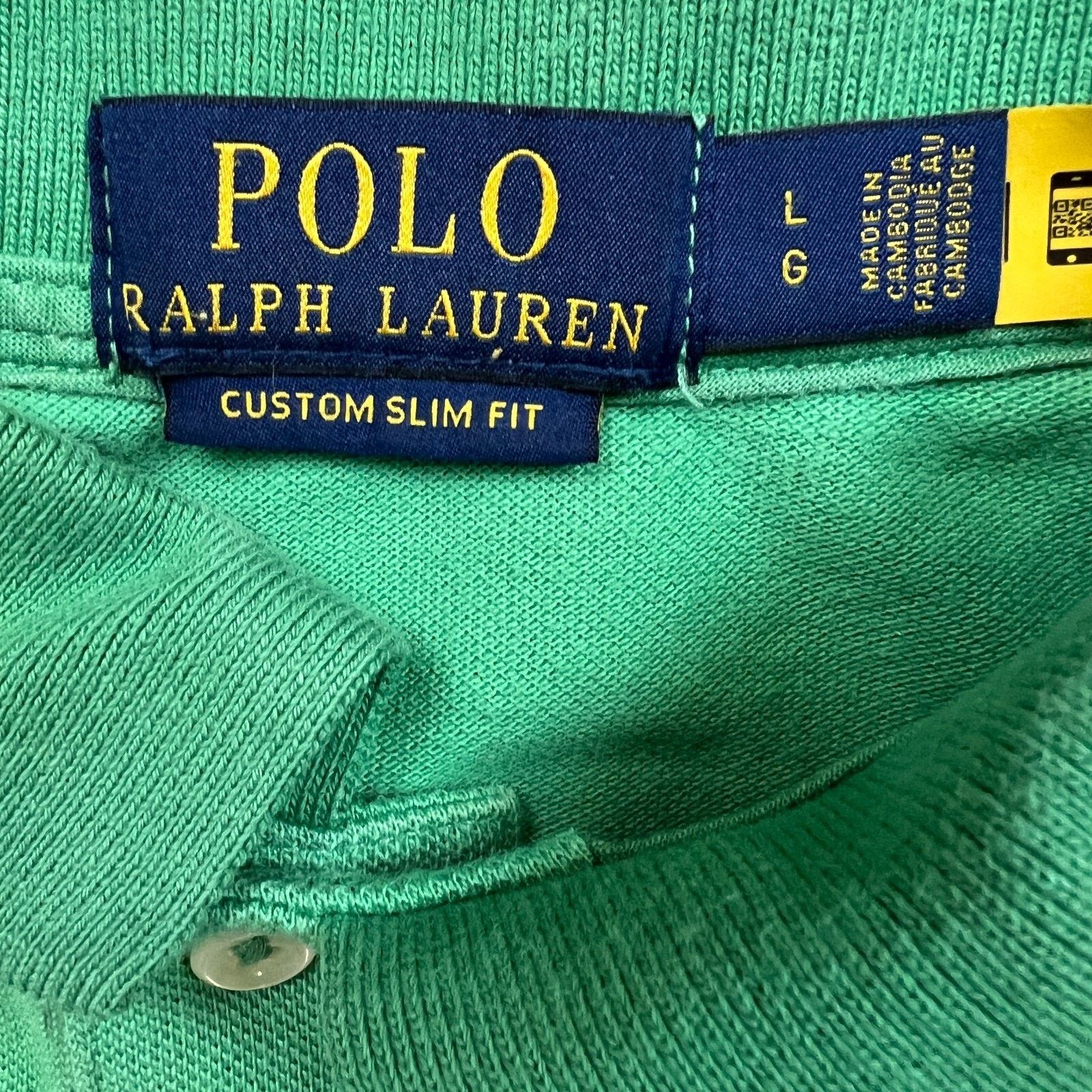 Polo Ralph Lauren × Vintage Polo Ralph Lauren Shirt Nautical Flags Big Pony Short Sleeve Size US L / EU 52-54 / 3 - 6 Thumbnail