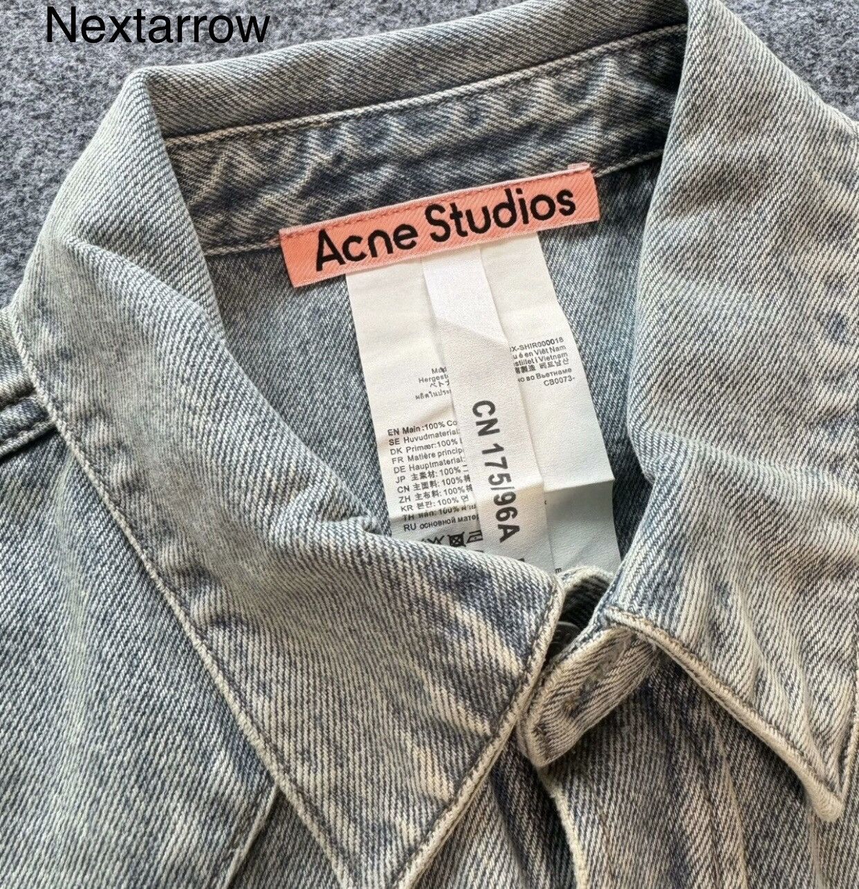 Acne Studios Acne studios Vintage denim 2412-Nextarrow Size US M / EU 48-50 / 2 - 2 Thumbnail