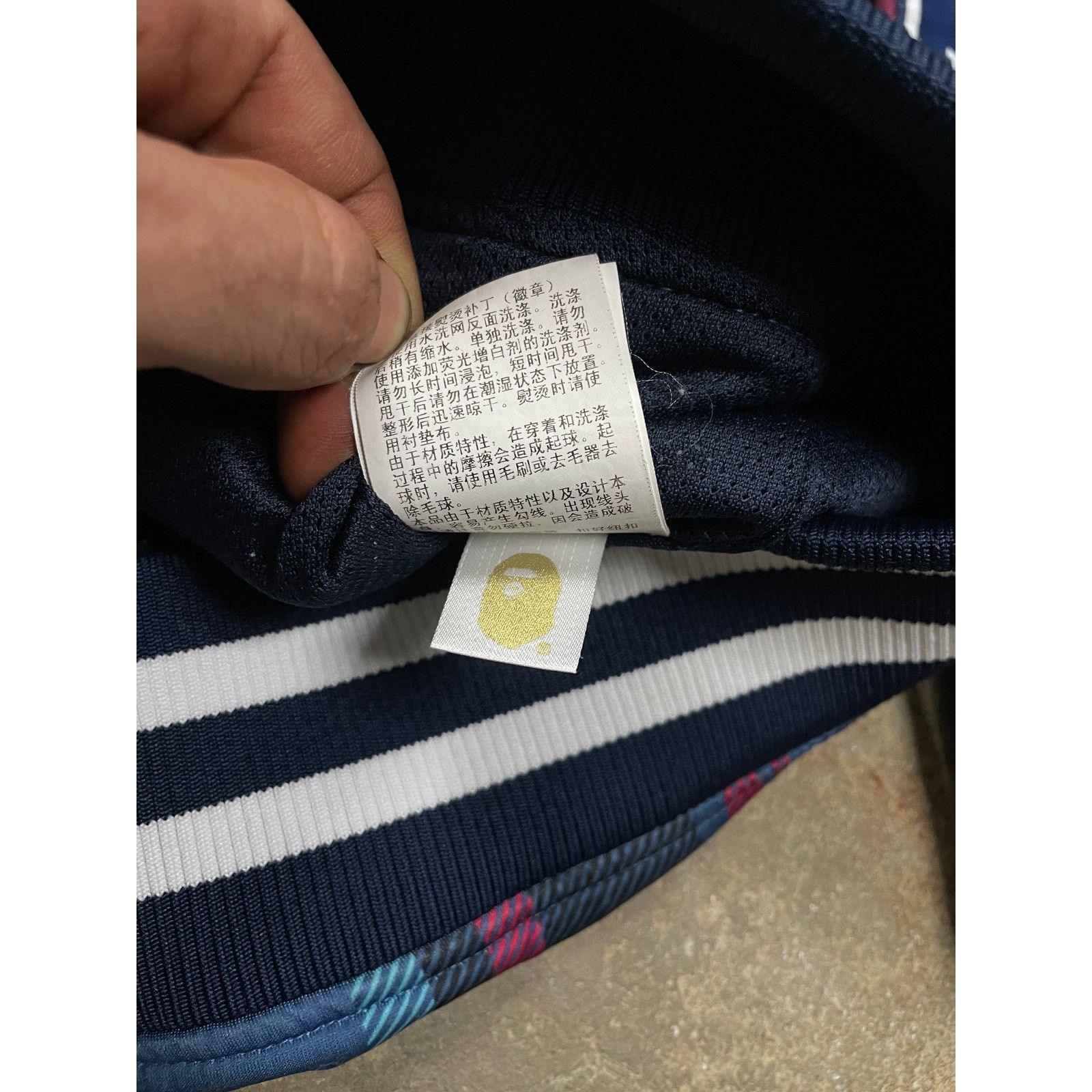 Bape Bape Zip Up Plaid Used XL Size US XL / EU 56 / 4 - 7 Thumbnail