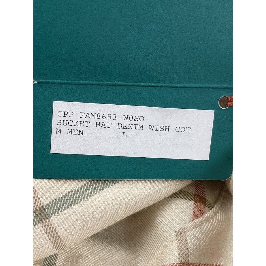 Loro Piana o1rshd1 Size: L Bucket Hat in Denim Size ONE SIZE - 16 Thumbnail