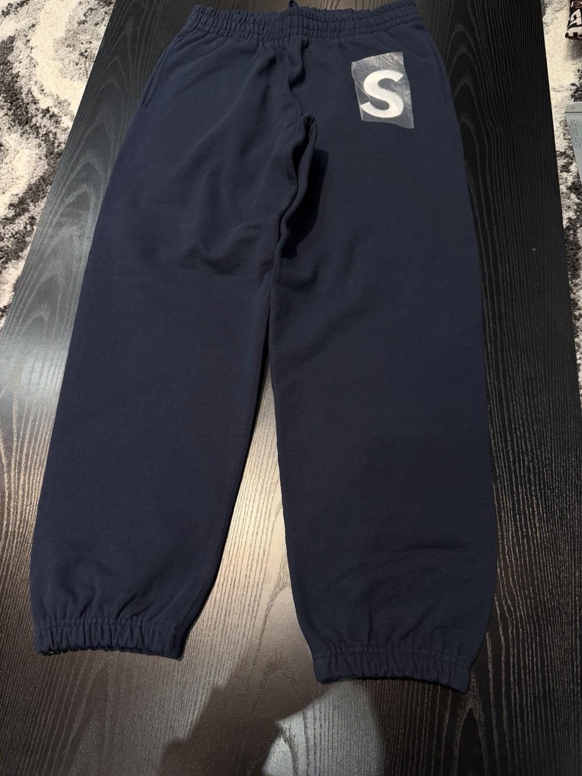 Supreme Supreme S Logo Sweatpants Navy Blue (SS25) Brand New Size M Size US 32 / EU 48 - 3 Thumbnail