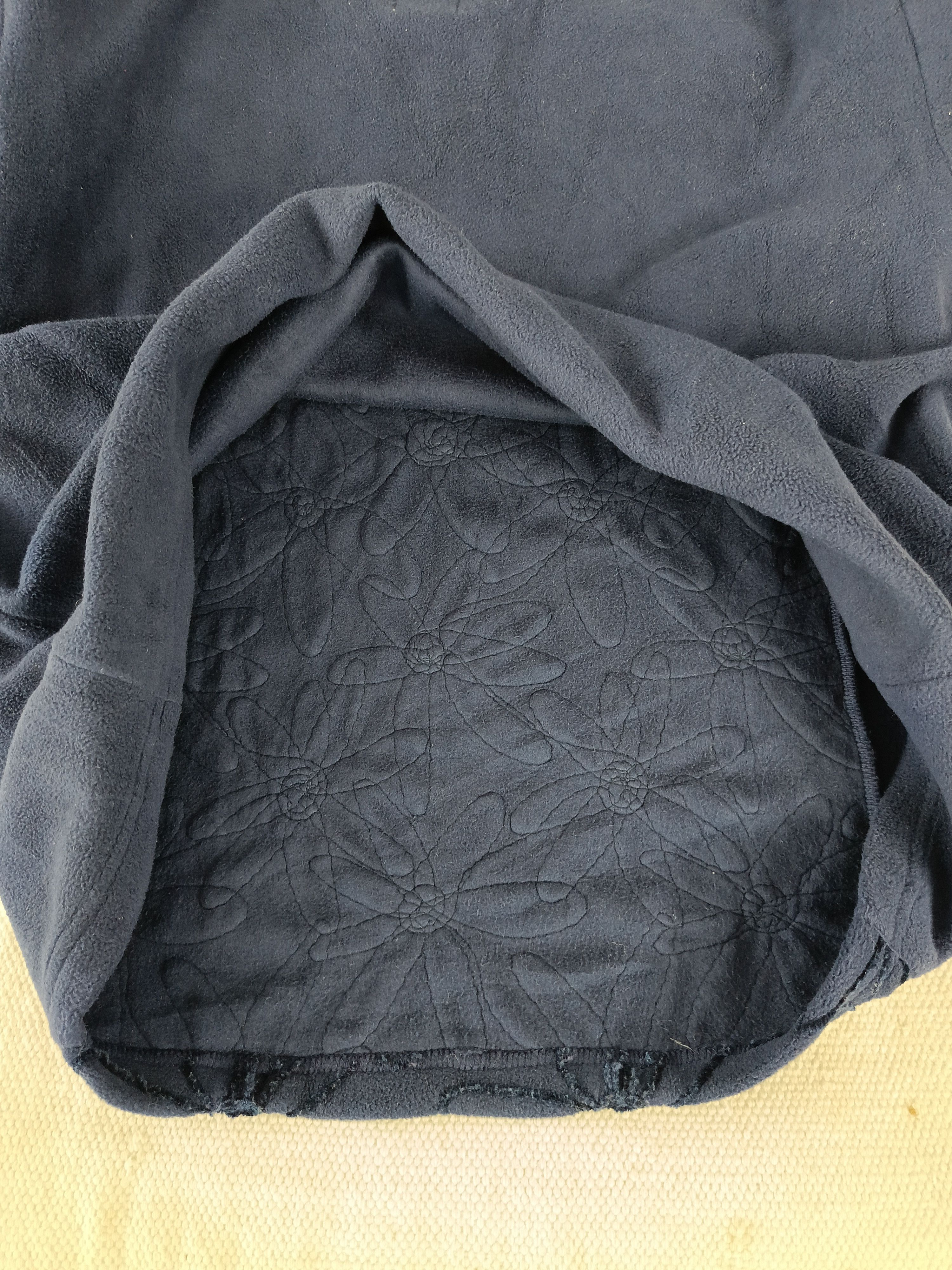 HAI sporting gear by Issey Miyake Japan indigo poly sweater