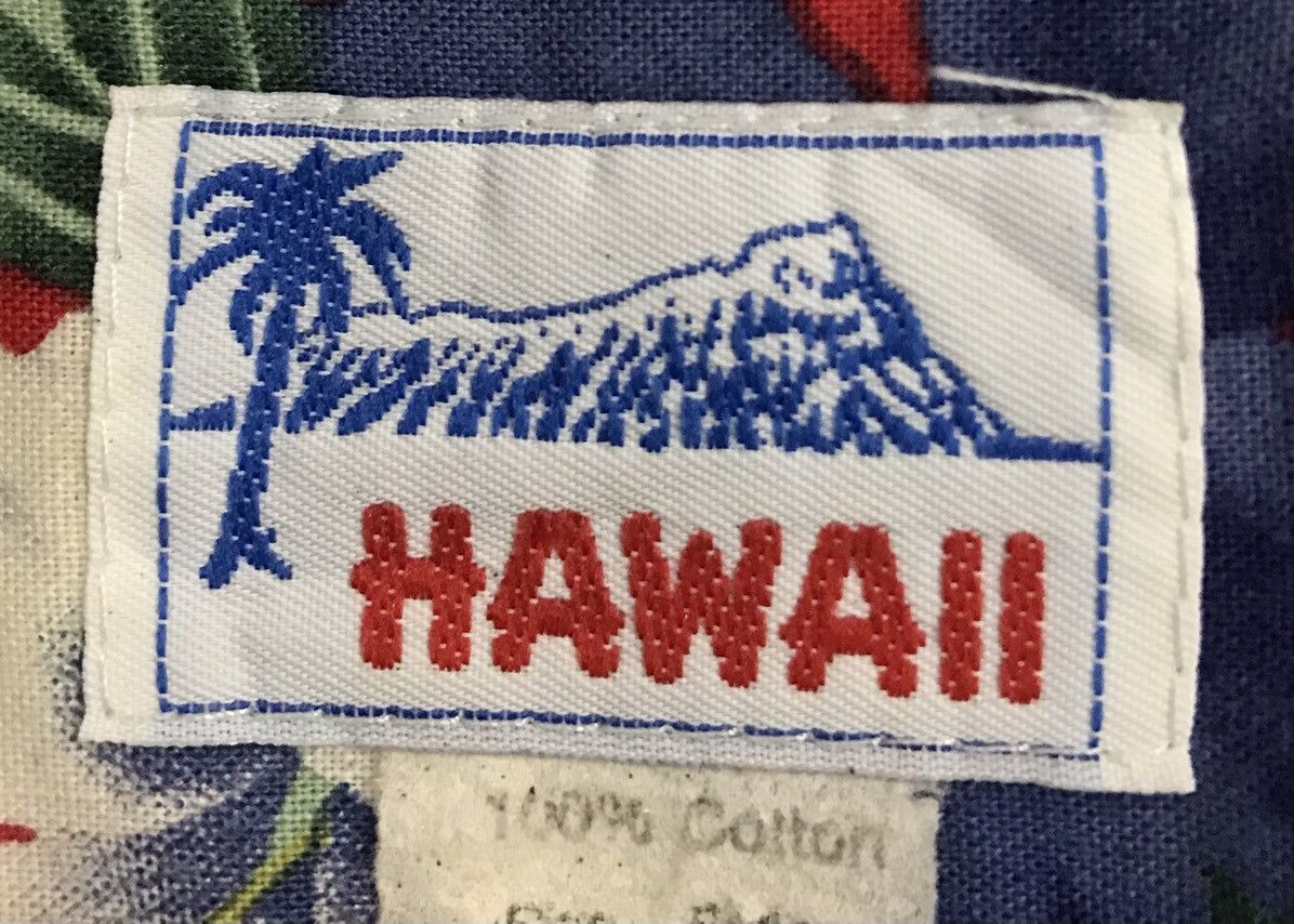 Vintage Vintage Hawaii Made In Usa SHORT Sleeve Shirt Button Up Size US L / EU 52-54 / 3 - 9 Thumbnail