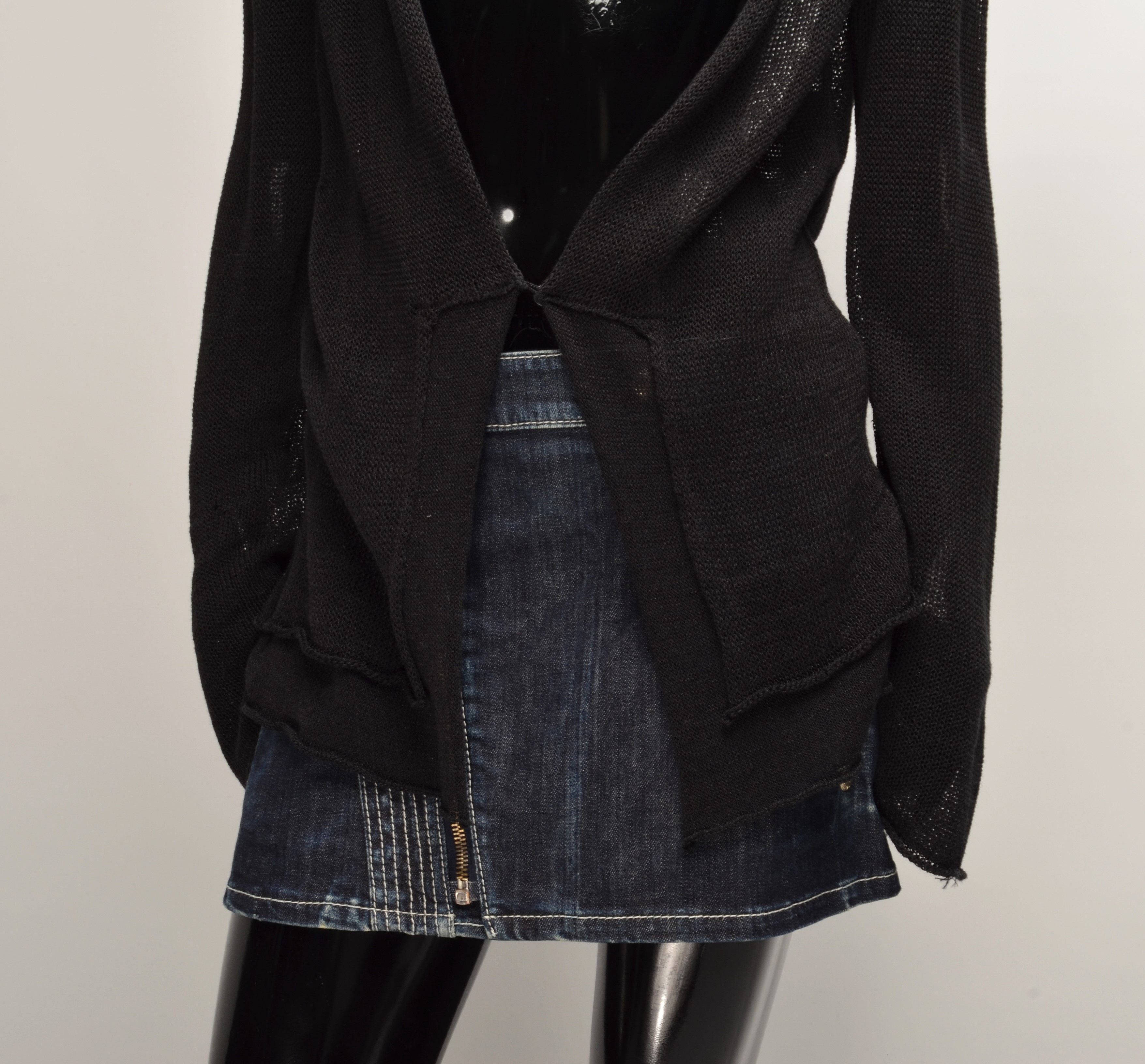 Annette Gortz Avant Garde Annette Gortz Mesh Cardigan like Rick Owens Size M / US 6-8 / IT 42-44 - 3 Thumbnail
