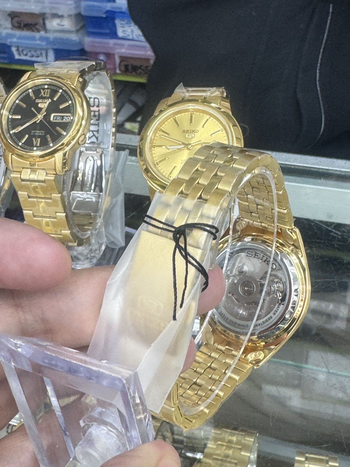 Seiko Seiko Men's Seiko 5 Automatic Gold Dial Size 40 - 5 Thumbnail
