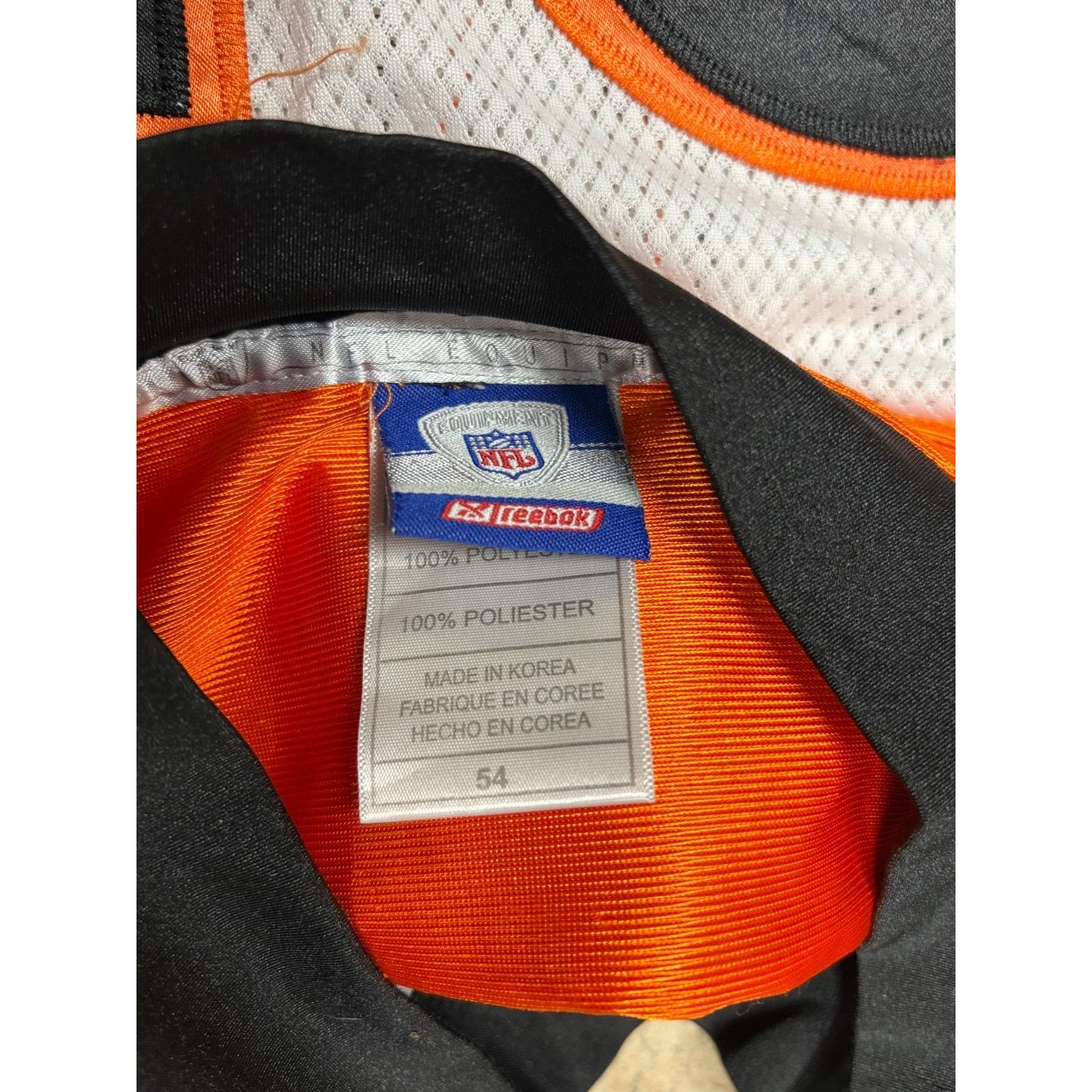 Reebok Reebok Johnson 85 Cincinnati Bengals Jersey NFL Size 54 XXL Size US XL / EU 56 / 4 - 10 Thumbnail