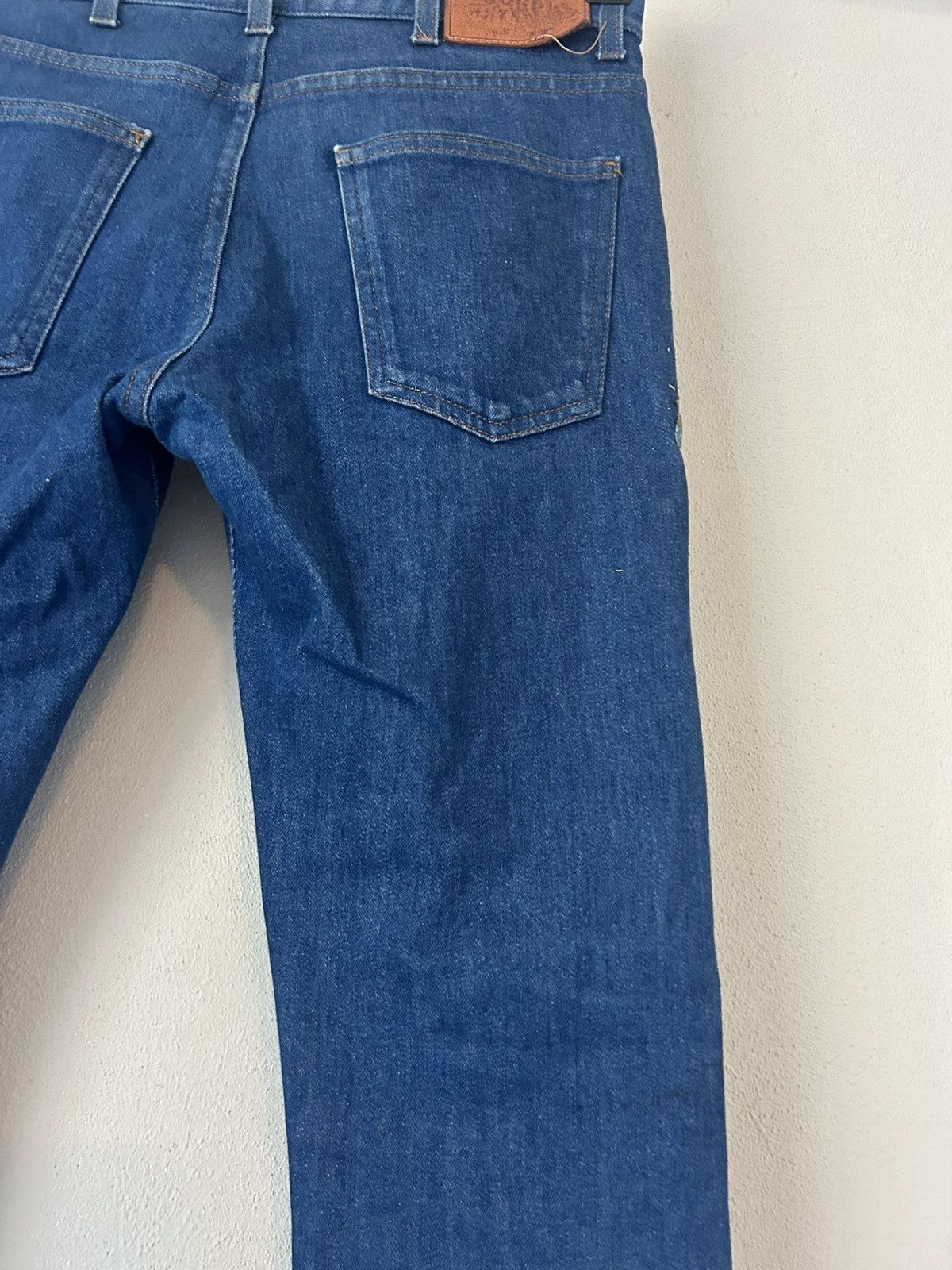 Gucci Blue Tiger Floral Embroidery Jeans Size US 30 / EU 46 - 13 Thumbnail