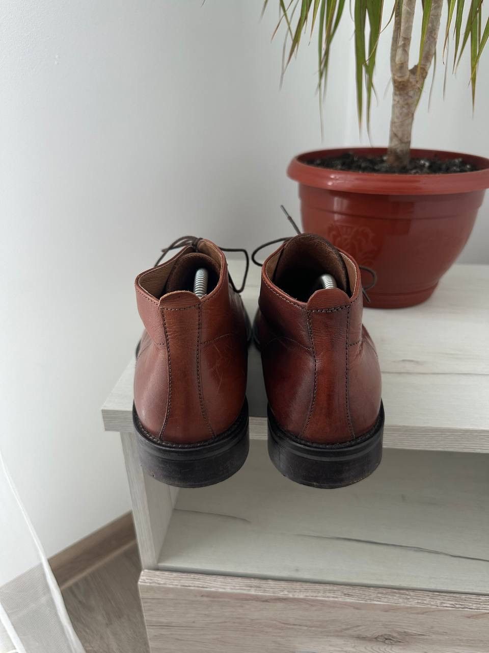 Leather × Vintage Vintage King Street Brown Leather Mens Very Rare Boots Size US 8 / EU 41 - 4 Thumbnail