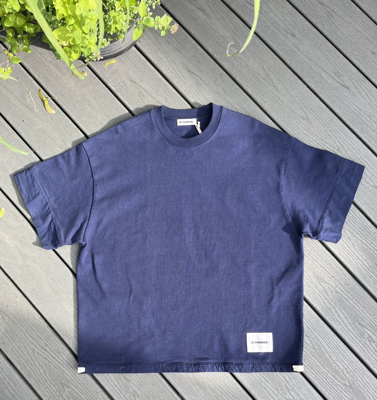 Jil Sander Jil Sanders Boxy Tee Size US M / EU 48-50 / 2 - 2 Thumbnail