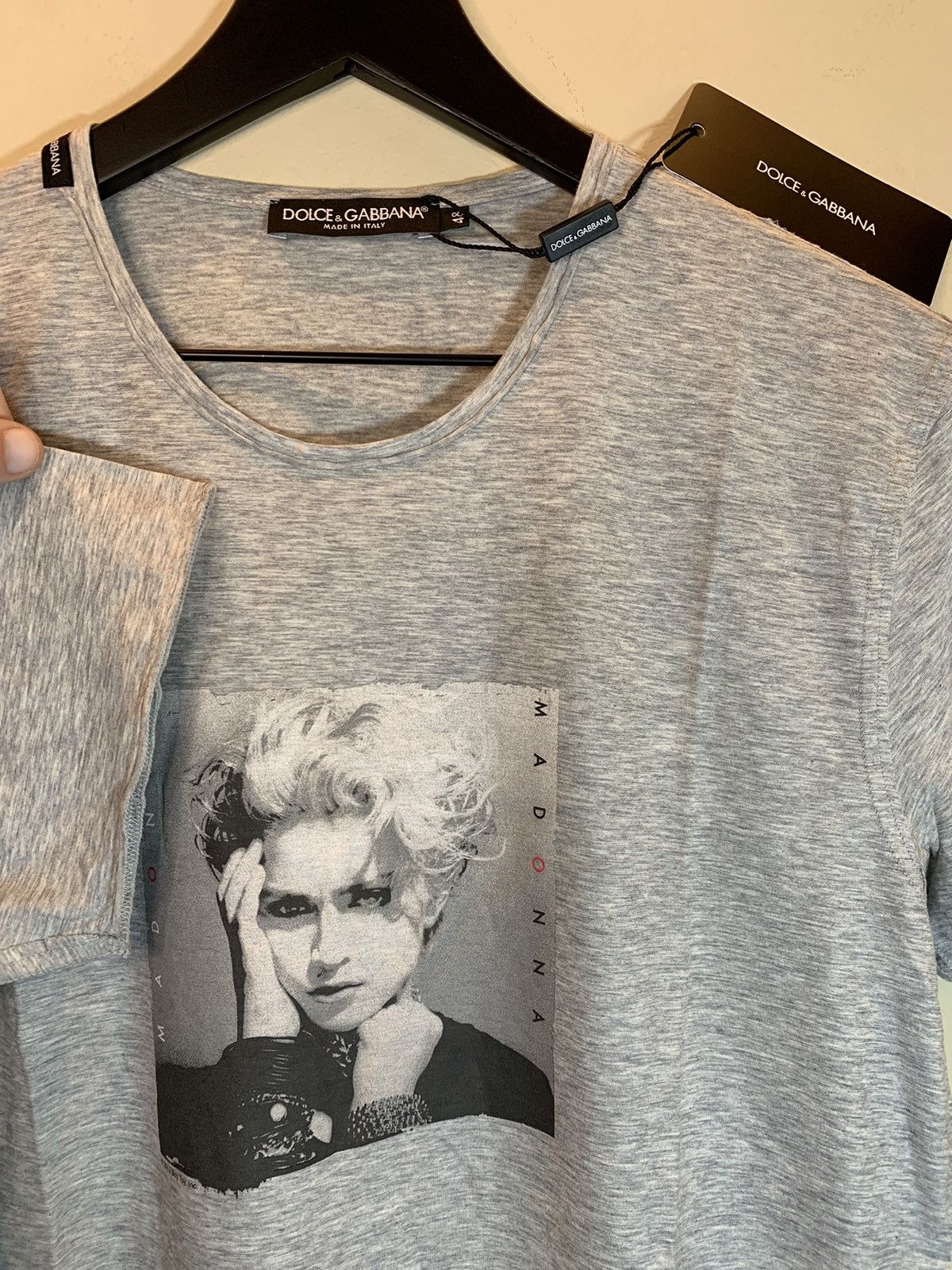 Band Tees *RARE* Dolce & Gabbana Madonna First Album Cover Art T-Shirt Size US M / EU 48-50 / 2 - 5 Thumbnail