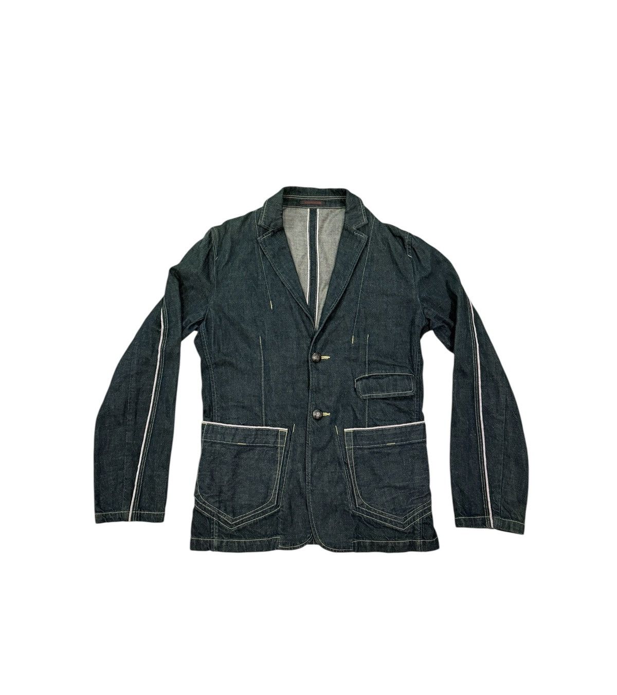291295 = Homme Denim Fur Coat | eBay