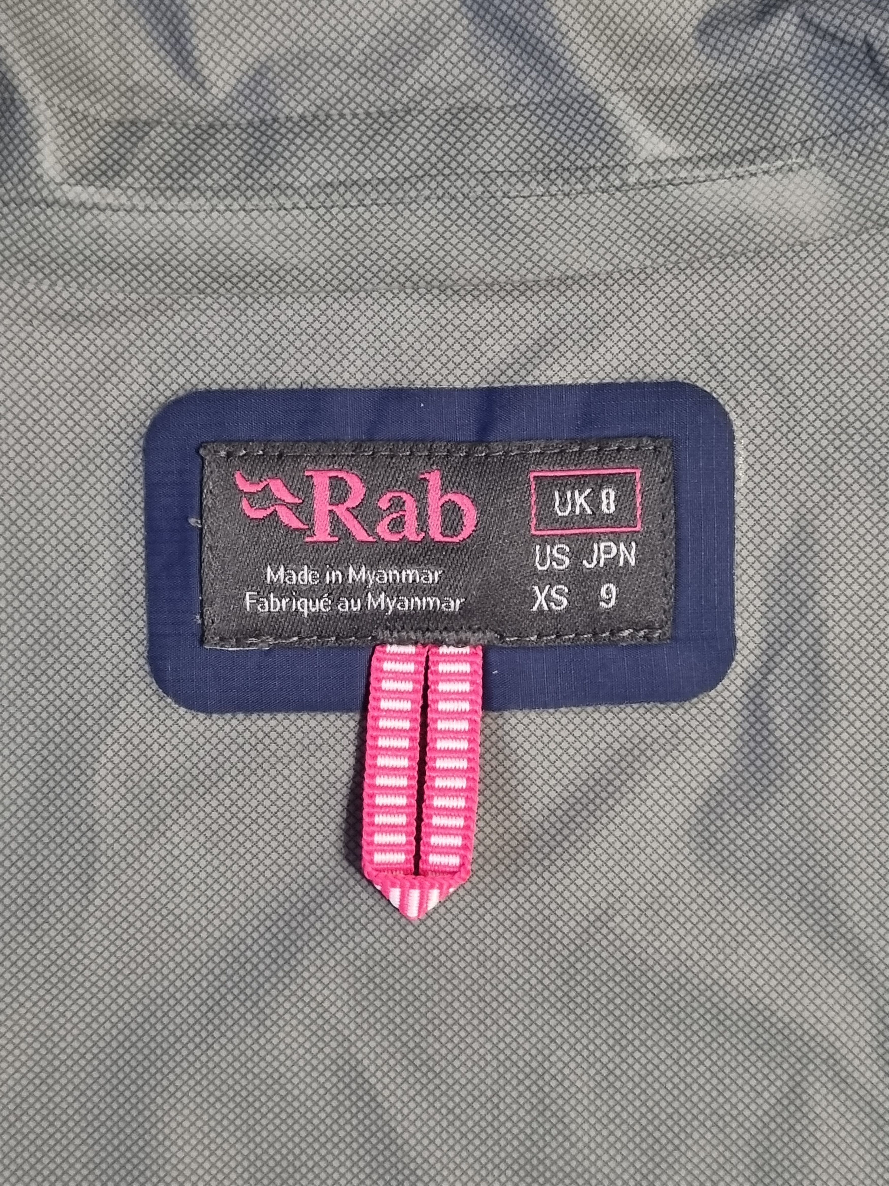 Patagonia × Rab Rab Downpour Lightweight Hooded Waterproof Rain Coat Jacket Size XS / US 0-2 / IT 36-38 - 8 Thumbnail