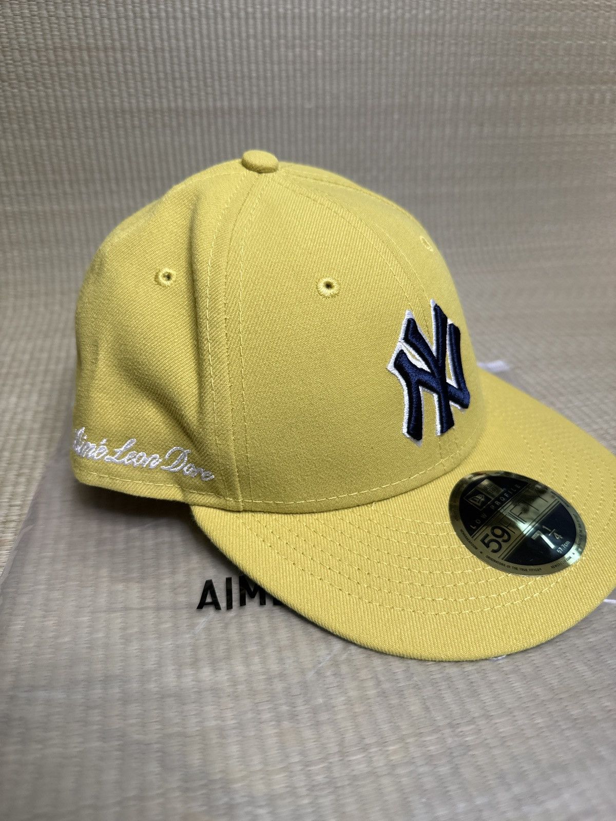 Aime Leon Dore × New Era New Aime Leon Dore New Era Fitted 7 1/4 Yellow Size ONE SIZE - 2 Thumbnail