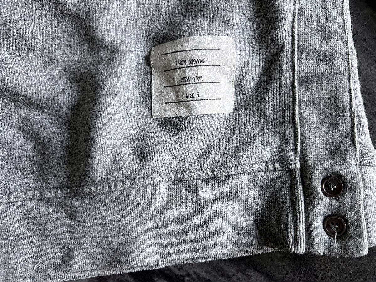 Thom Browne Thom Browne : Long Sleeve Side Stripe Button Ups Size US S / EU 44-46 / 1 - 7 Thumbnail