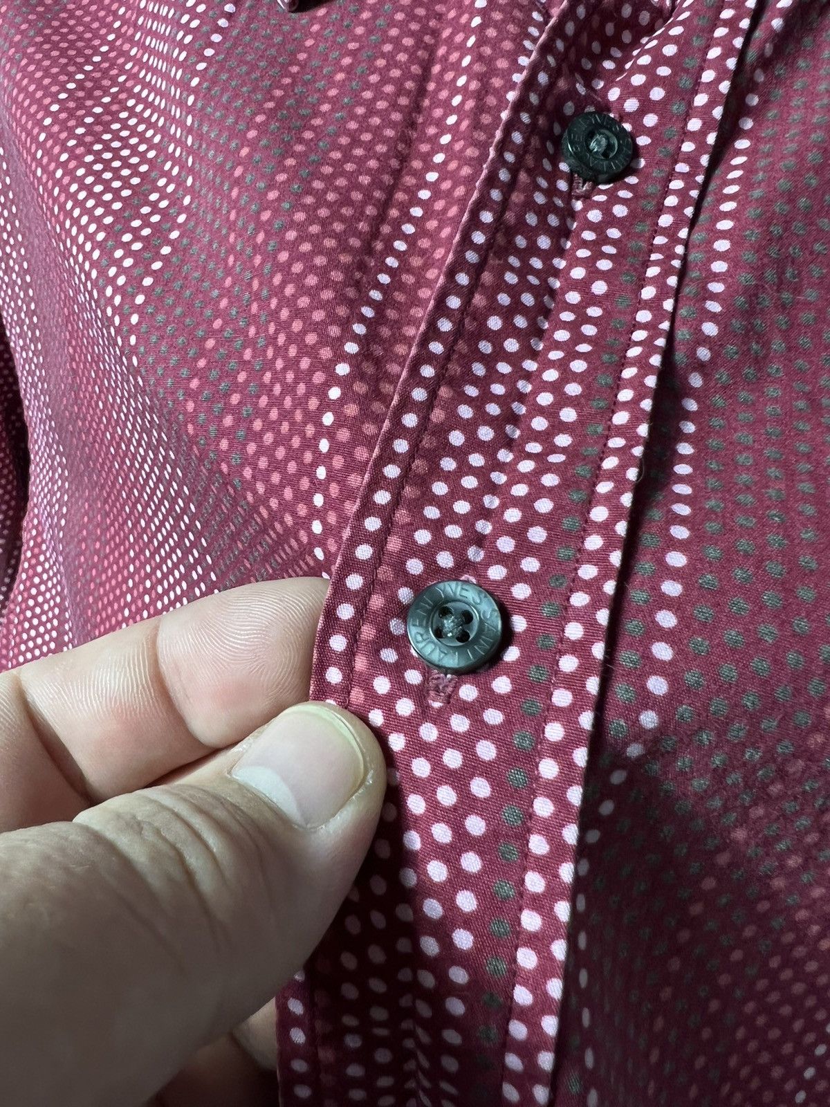 Vintage × Yves Saint Laurent Vintage Yves Saint Laurent Striped Button Up Cufflinks Shirt Size US M / EU 48-50 / 2 - 4 Thumbnail