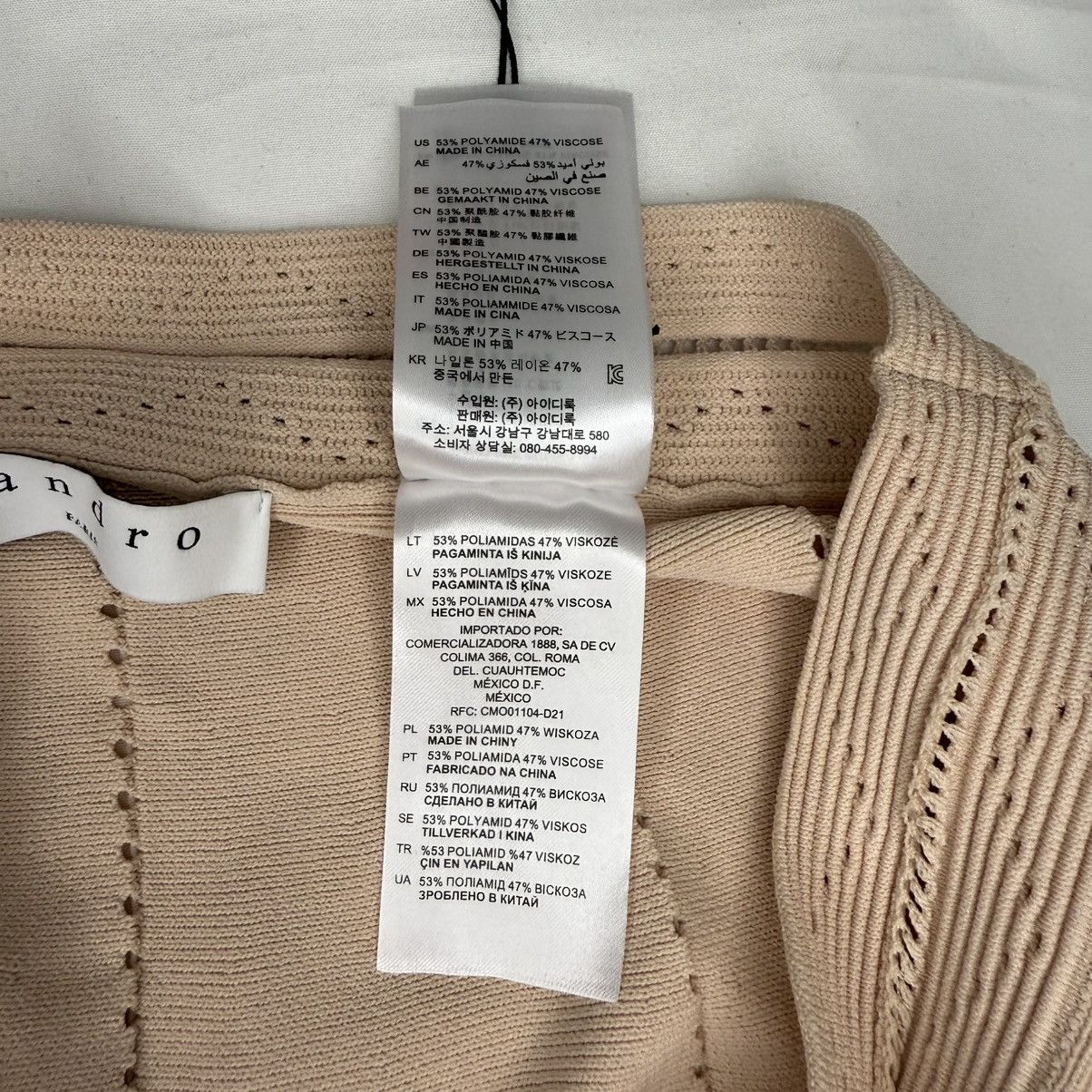 Sandro Sandro Mini Skirt Size 22" - 6 Thumbnail