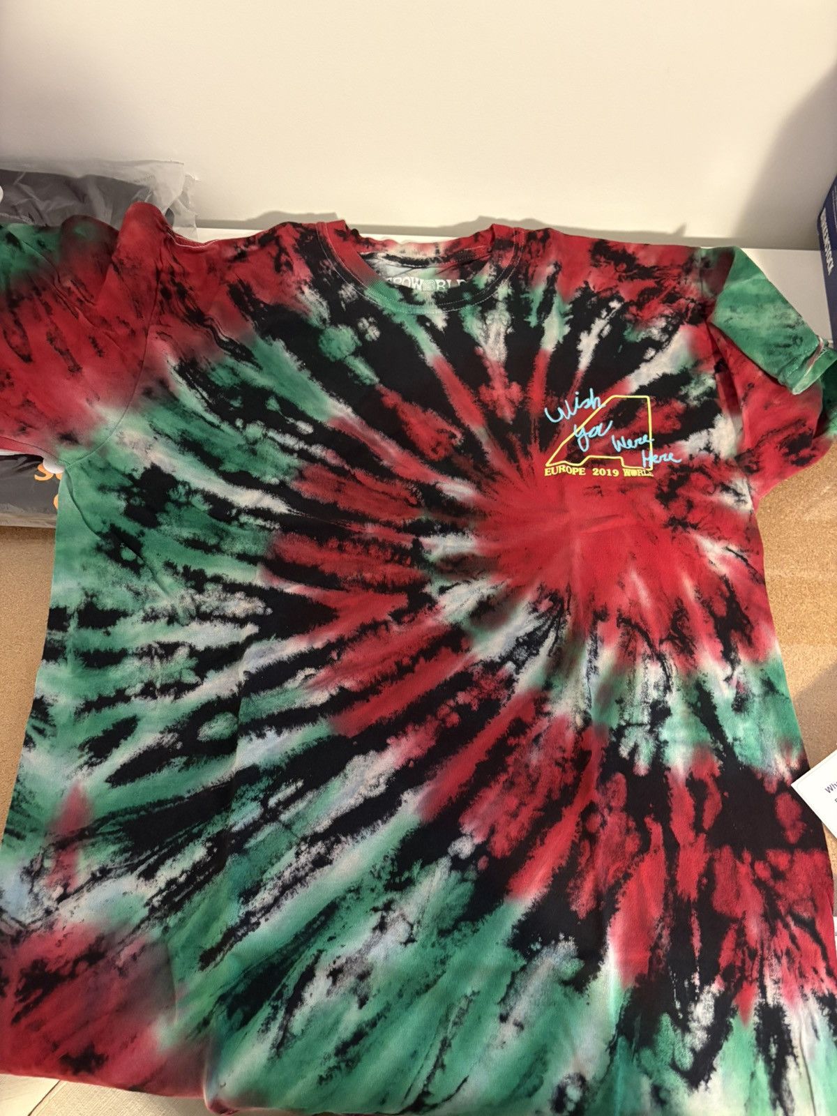 Travis Scott Cactus Jack Travis Scott tie dye shirt Size US M / EU 48-50 / 2 - 1 Thumbnail