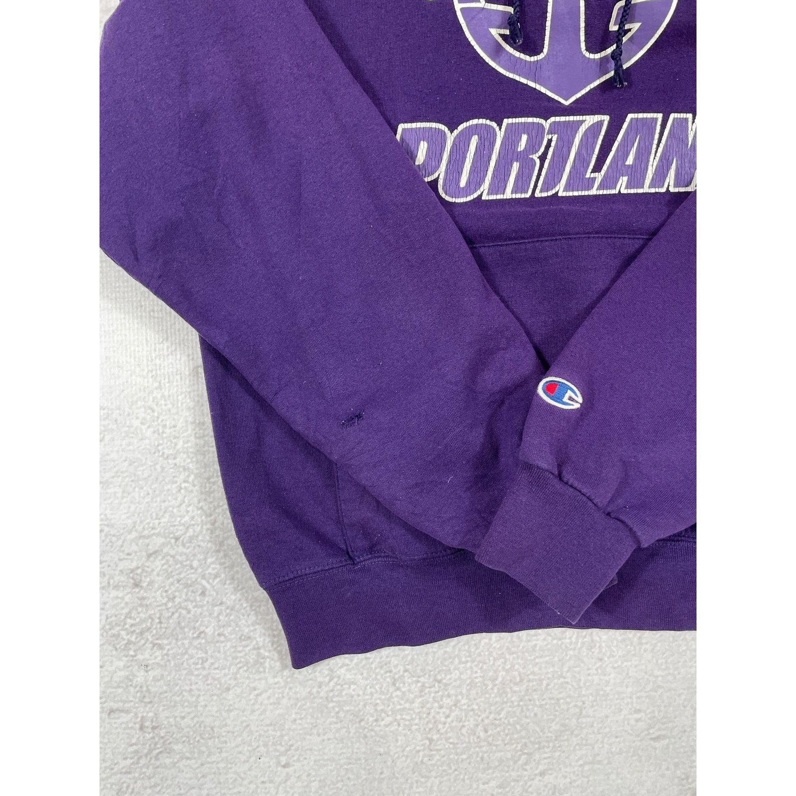 Champion Vintage Champion Portland Purple Hoodie - Women's XS Size XS / US 0-2 / IT 36-38 - 3 Thumbnail