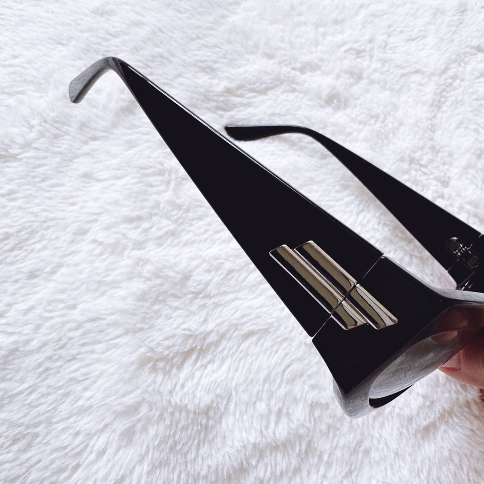 Other Francis Mirrored Black Cat-Eye Sunglasses Size ONE SIZE - 7 Thumbnail