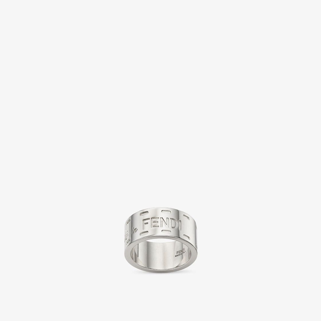 Fendi o1B3y1r0326 Size : OS / Ring in Silver Size ONE SIZE - 1 Thumbnail