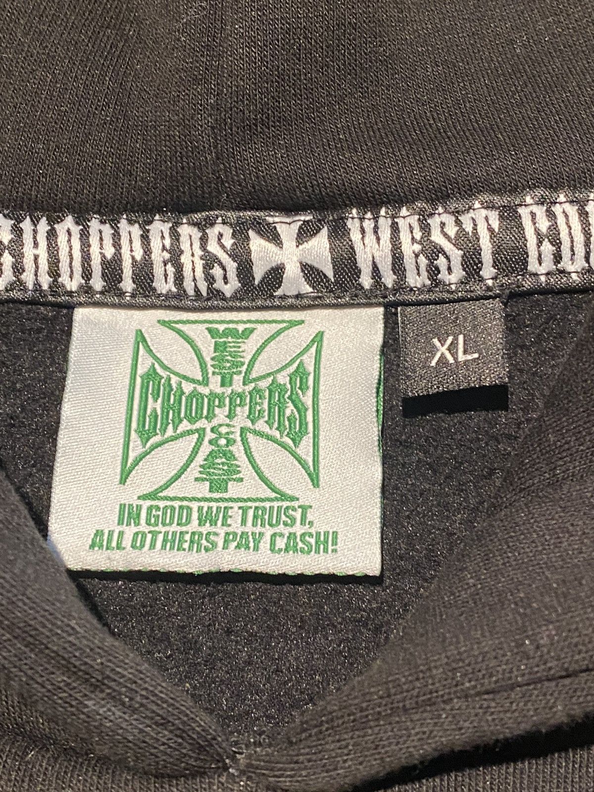 West Coast Choppers West coast choppers hoodie Size US XL / EU 56 / 4 - 4 Thumbnail