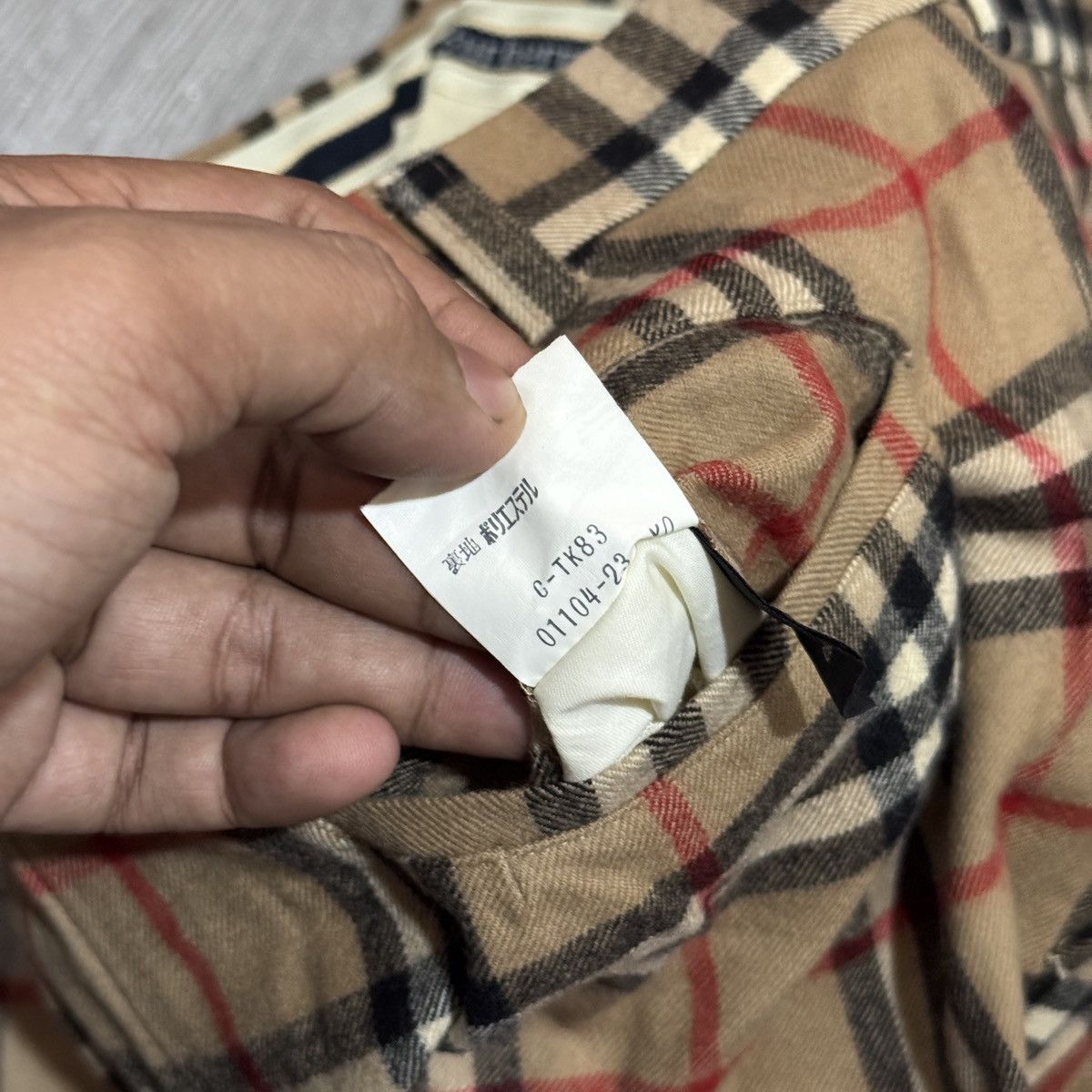 Burberry Burberry Nova Check Wool Pants Size US 34 / EU 50 - 6 Thumbnail