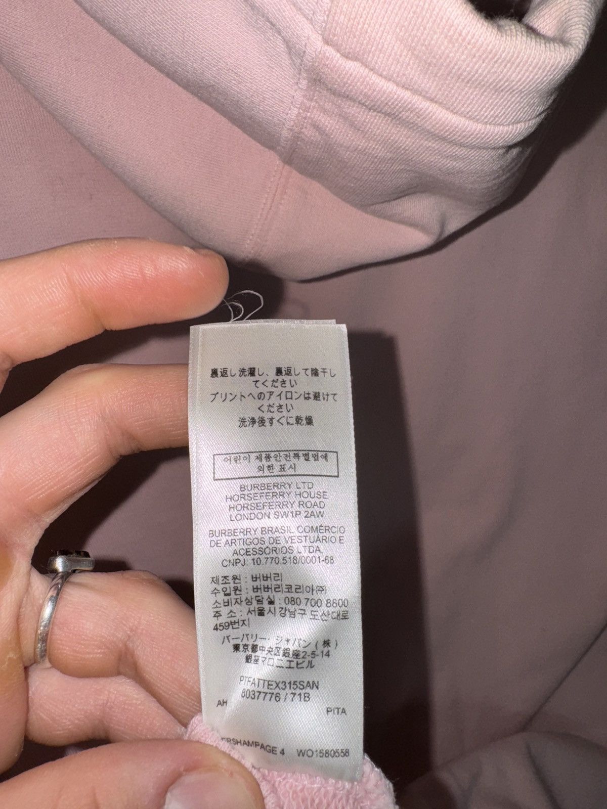 Burberry Burberry Five point star/Deer Size US M / EU 48-50 / 2 - 6 Thumbnail