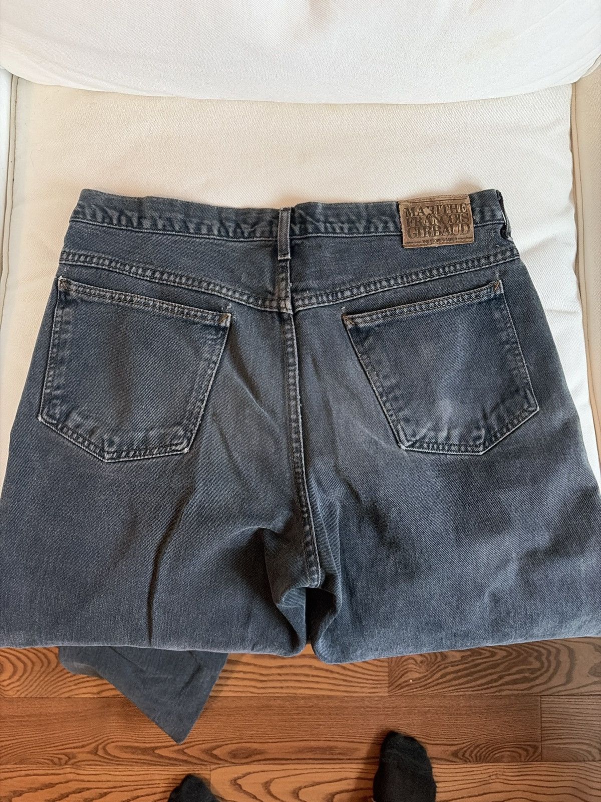 Marithe + Francois Girbaud Black Girbaud Denim Size US 34 / EU 50 - 4 Thumbnail