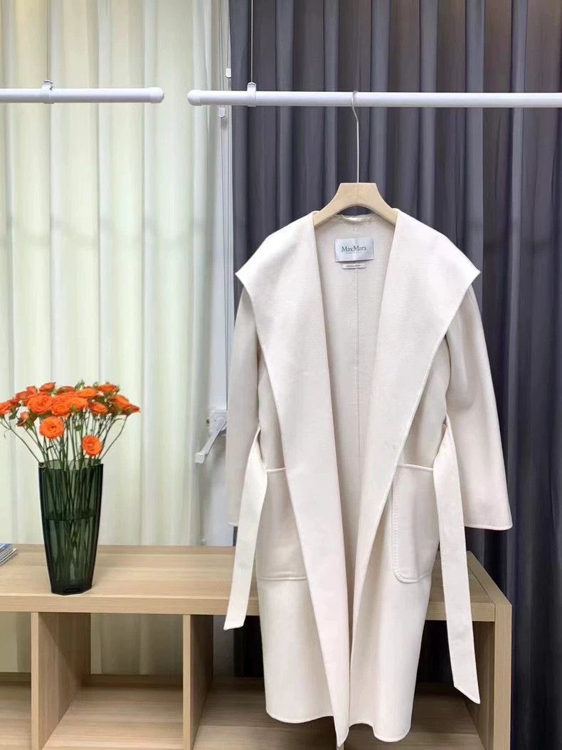 Max Mara Max Mara Classic lapel hooded cashmere coat Size M / US 6-8 / IT 42-44 - 6 Thumbnail